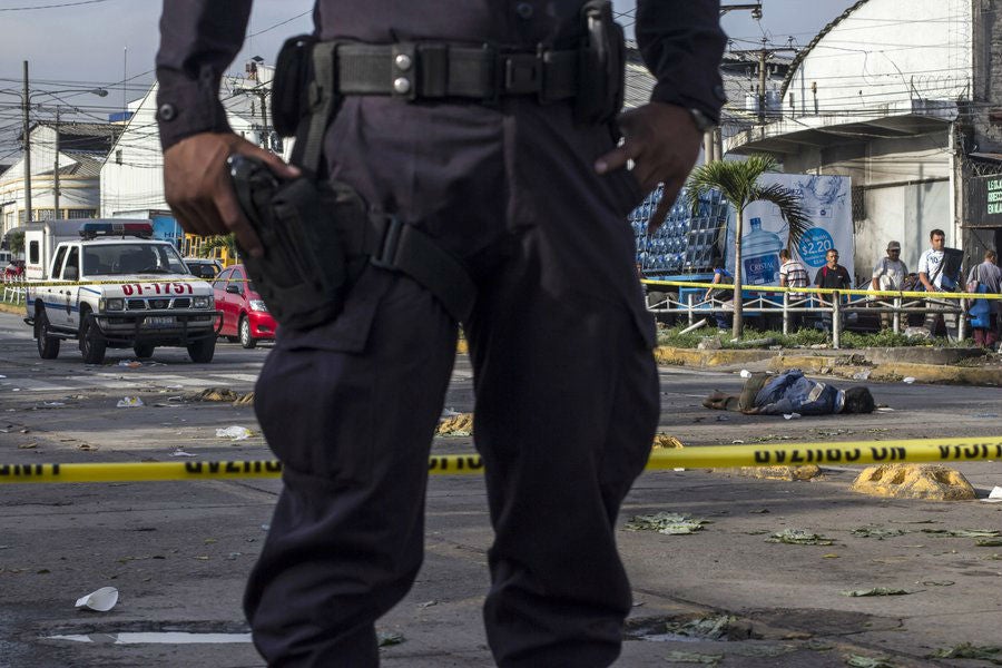 El Salvador inherited the title of world's deadliest peacetime country from Honduras