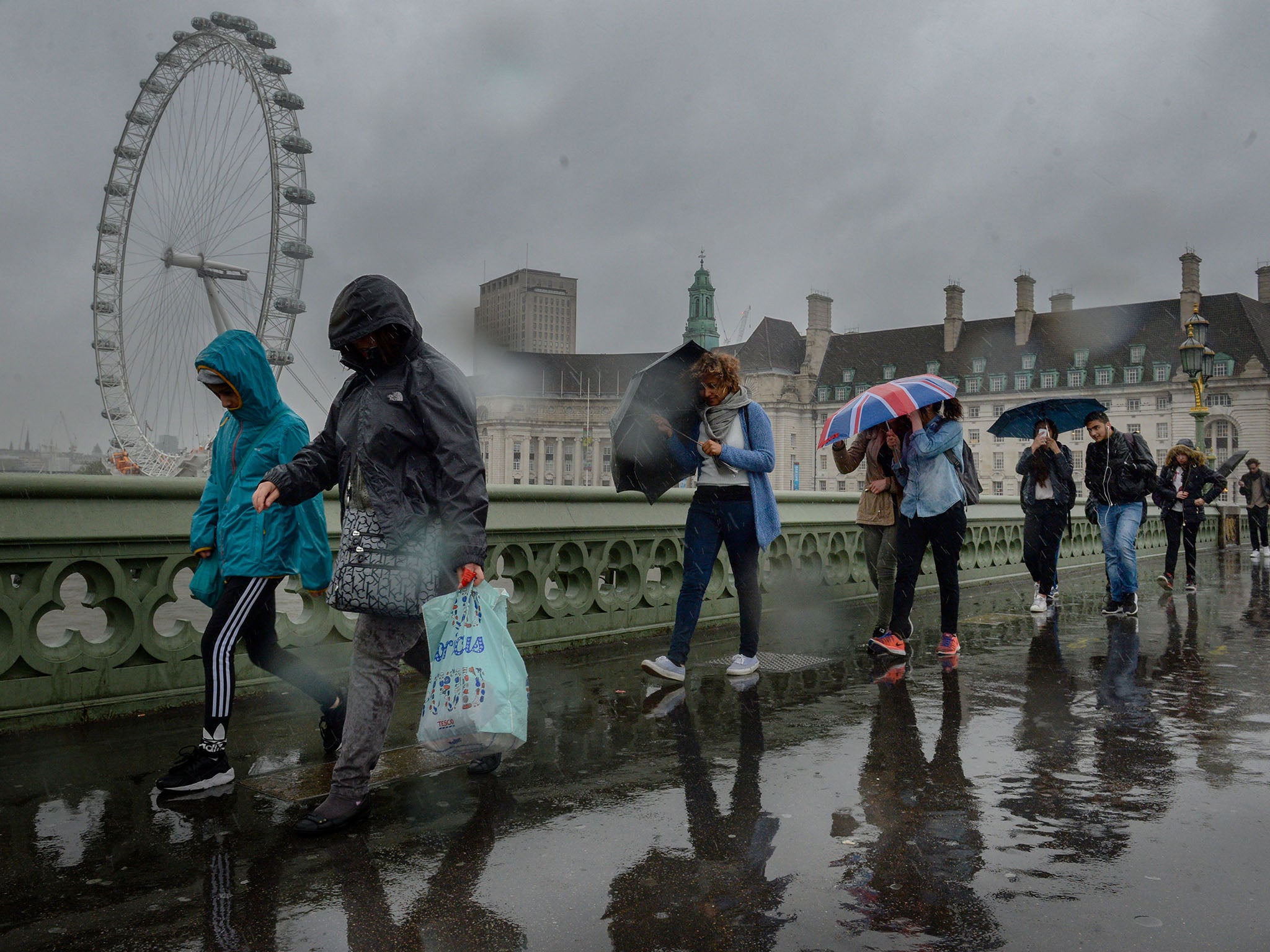 London suffered a cool start to meteorological summertime