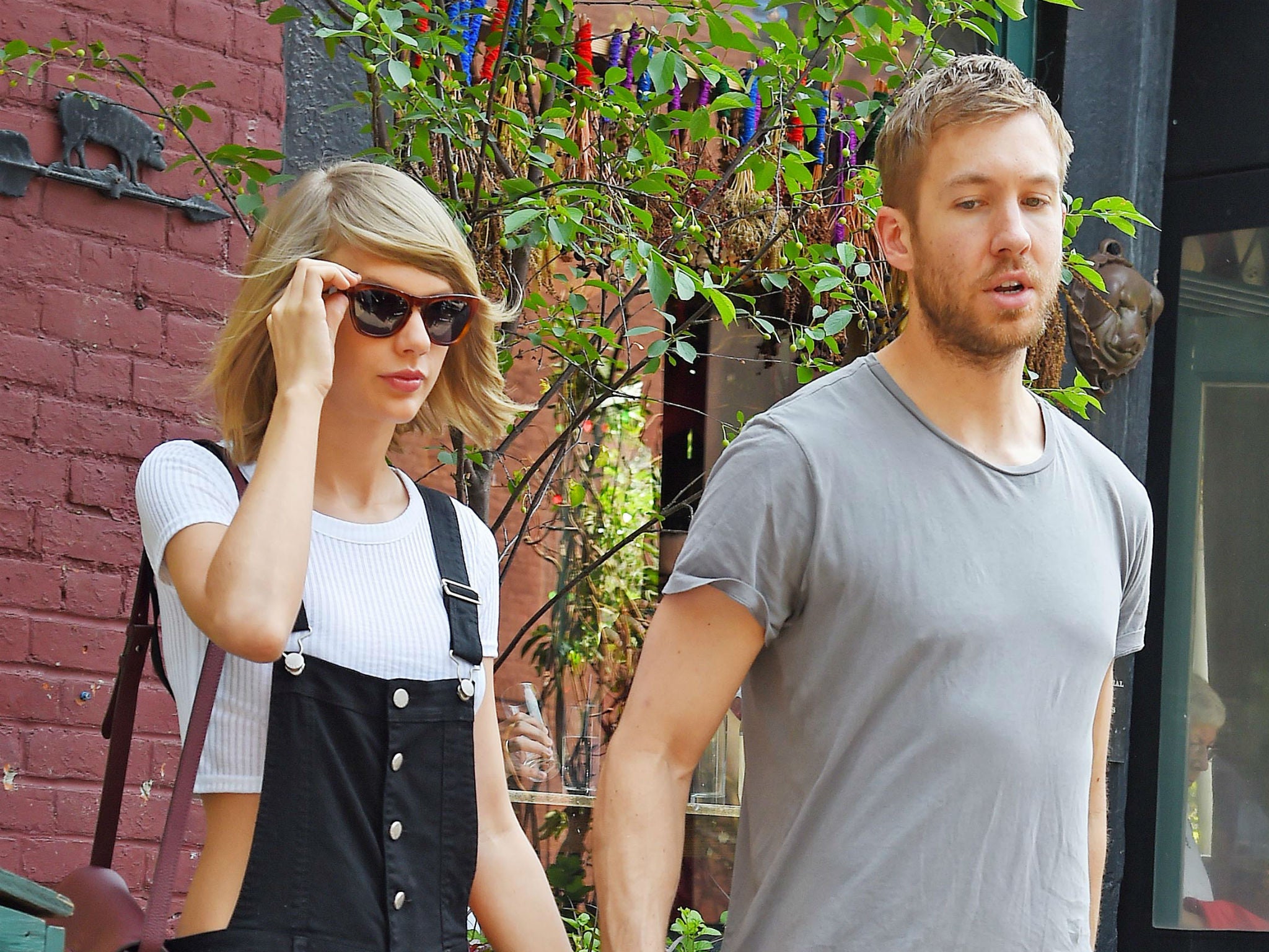 Taylor Swift and Calvin Harris