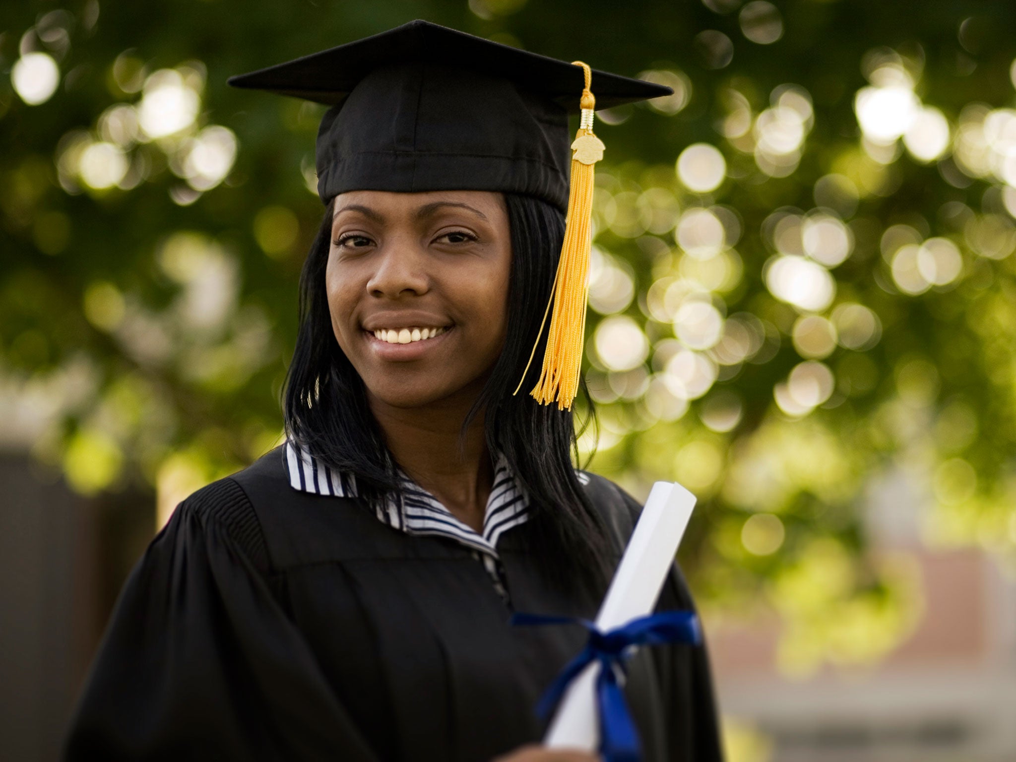 A higher percentage of black women is enrolled in college than any other racial or gender group