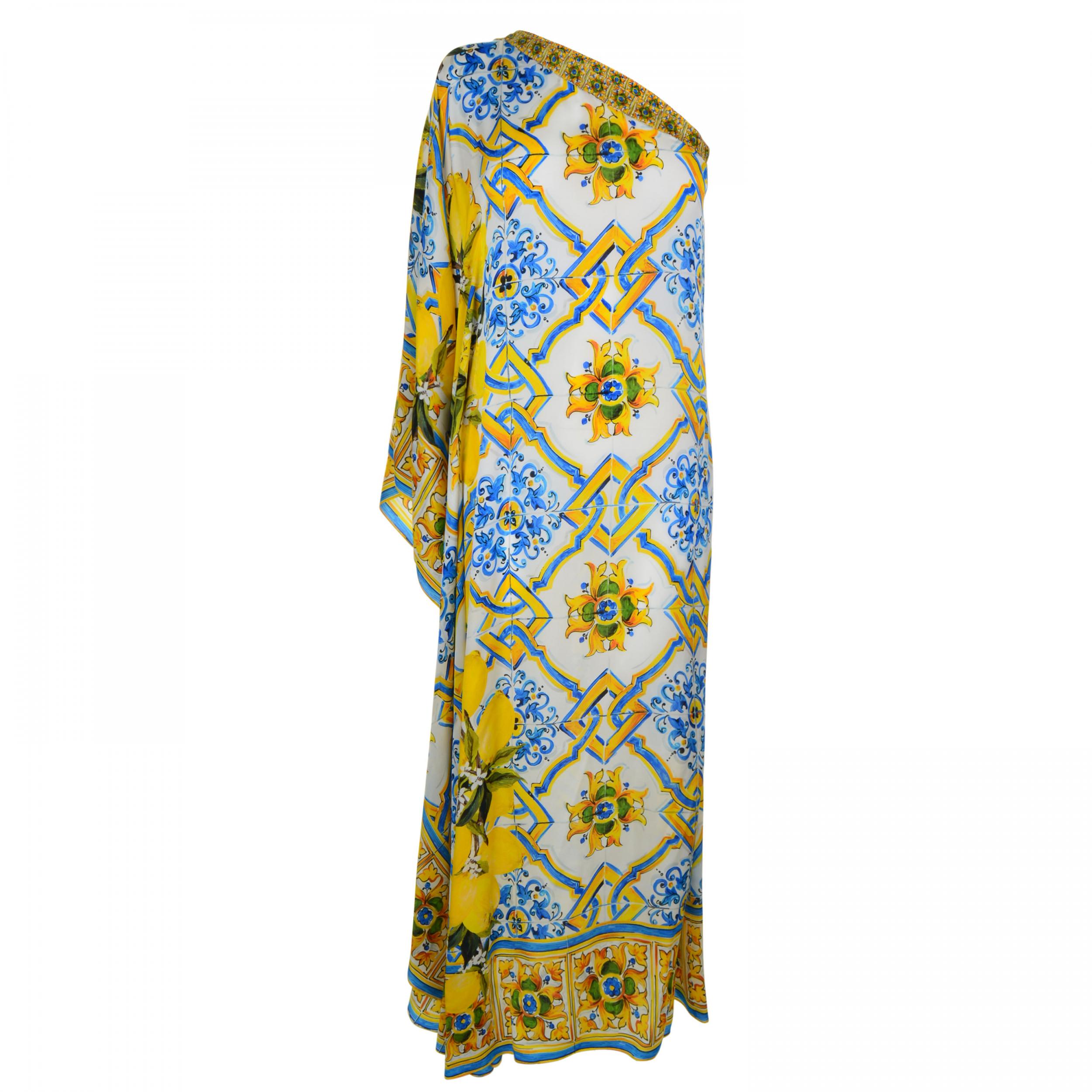 Print Maxi-Dress, £1300, Dolce &amp; Gabbana at Flannels.com