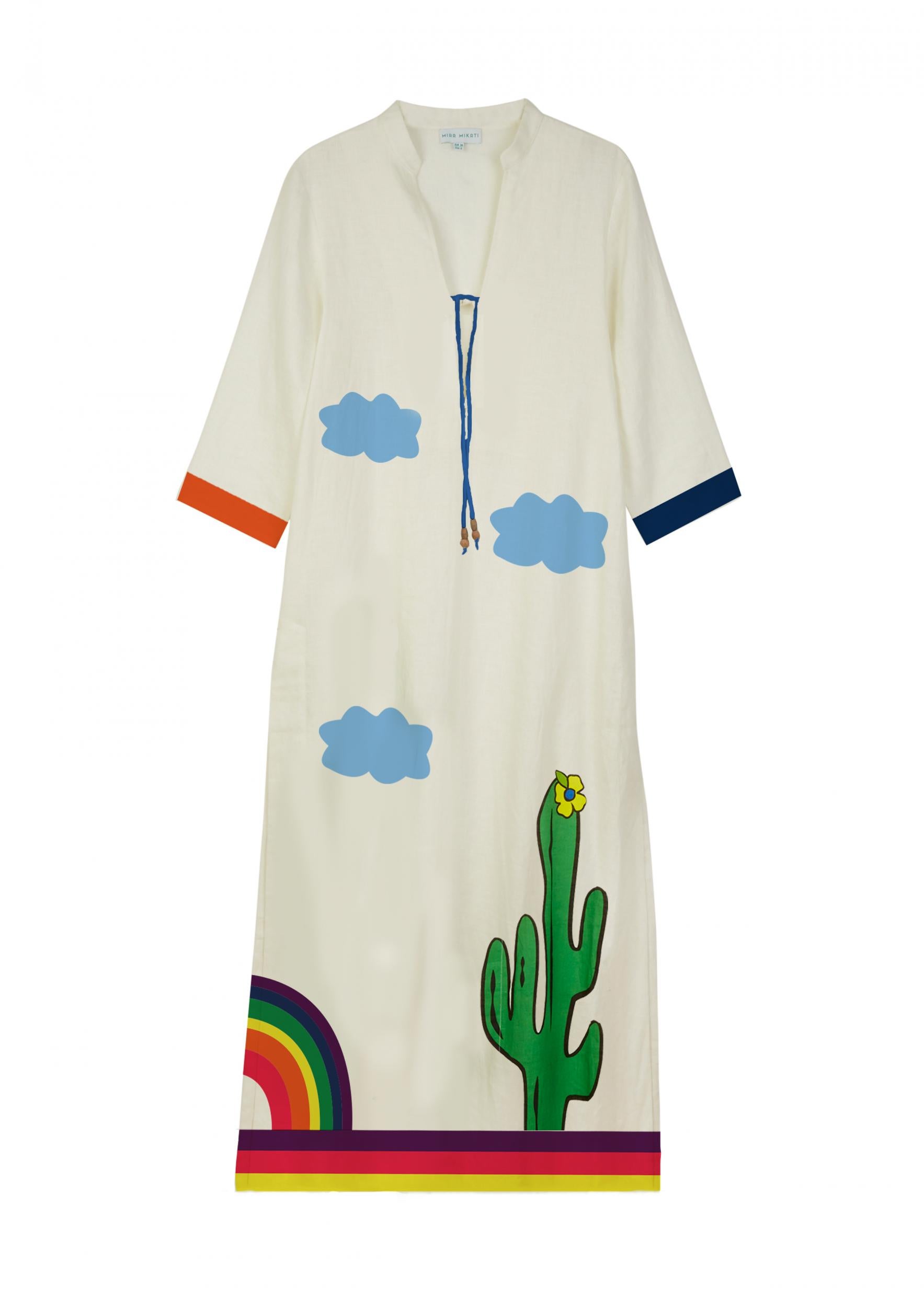 Kaftan, £390, Mira Mikati at brownsfashion.com