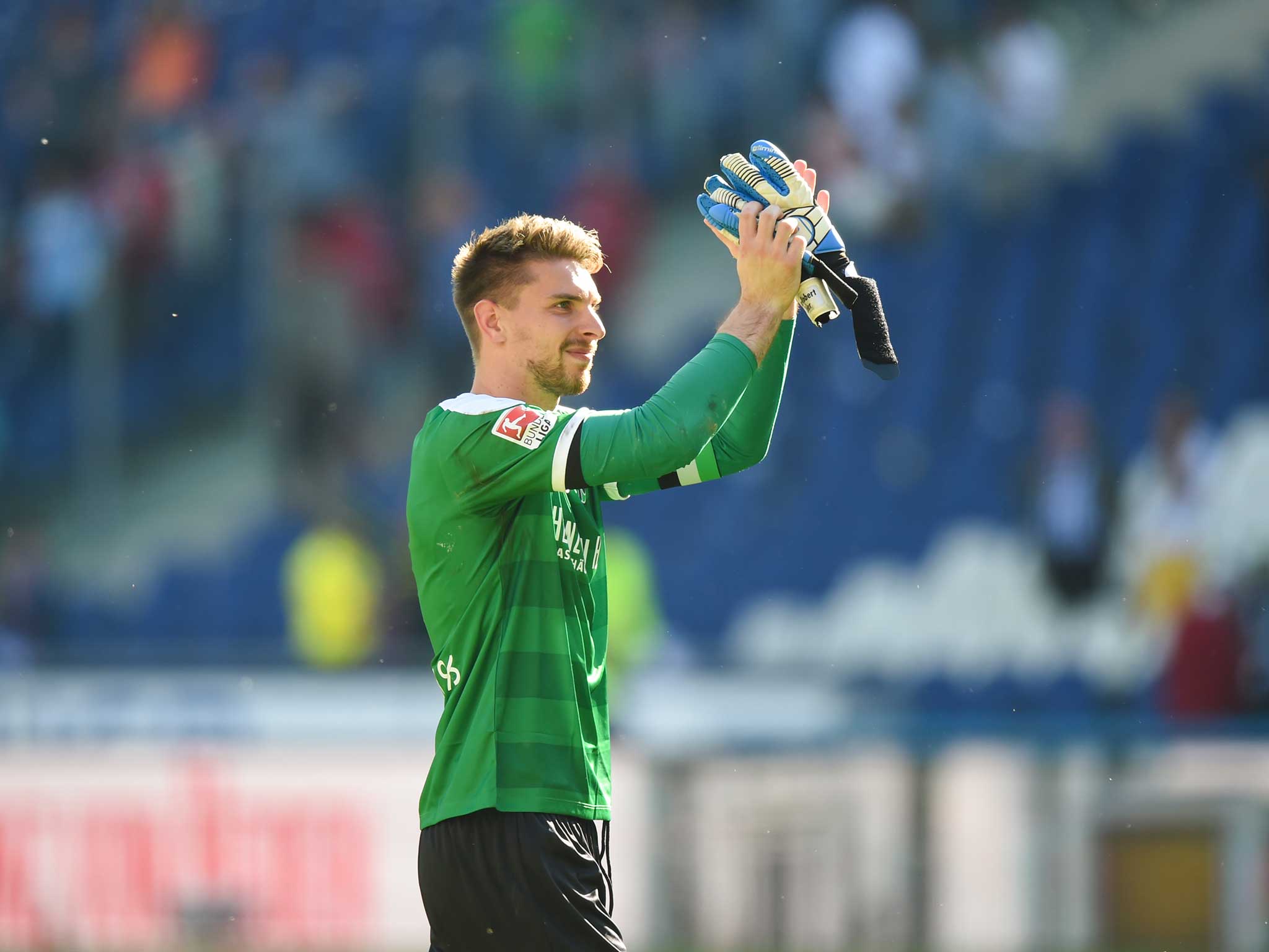 Leicester City goalkeeper Ron-Robert Zieler