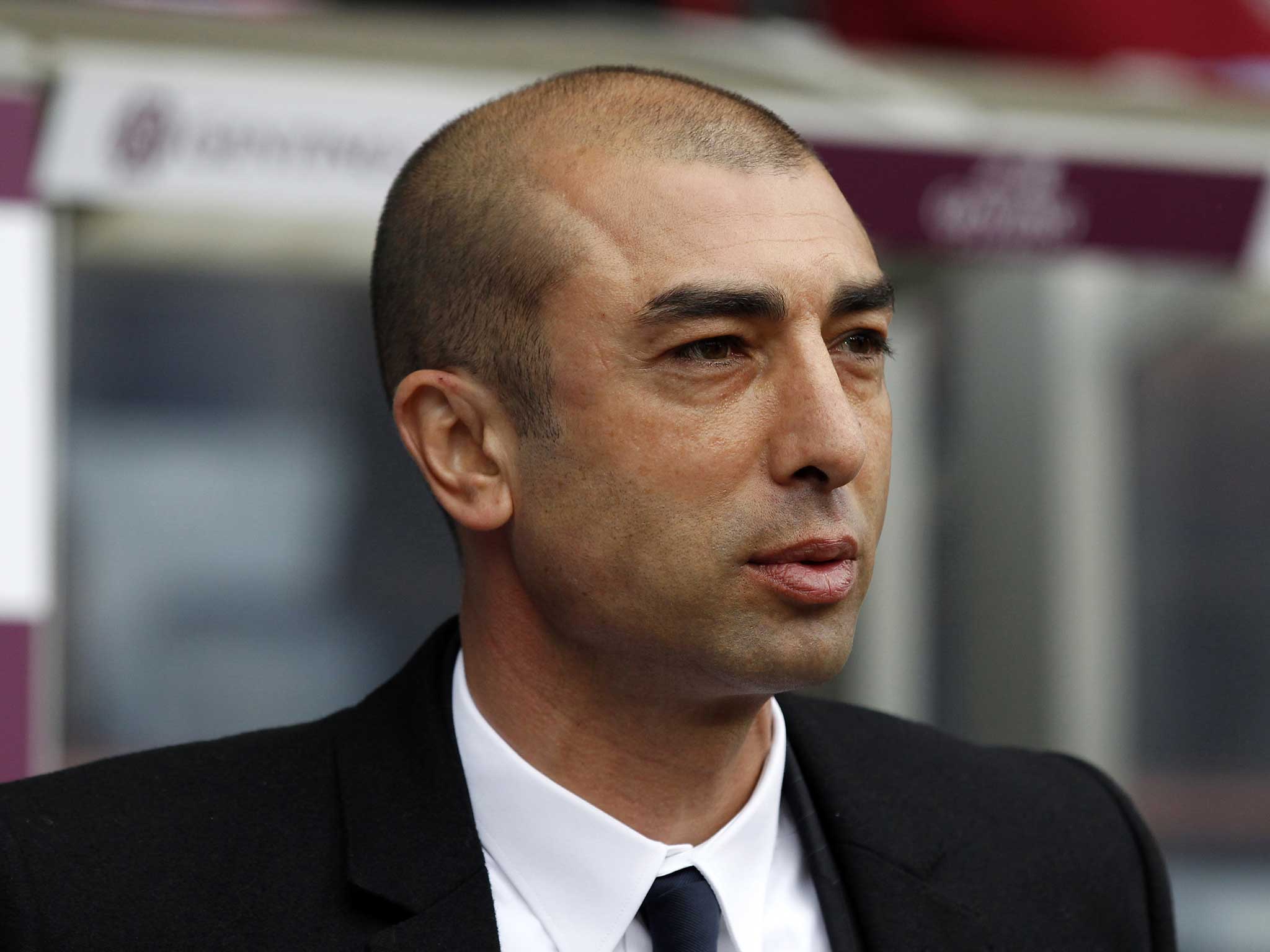 Roberto di Matteo visits Villa Park as Chelsea manager in 2012