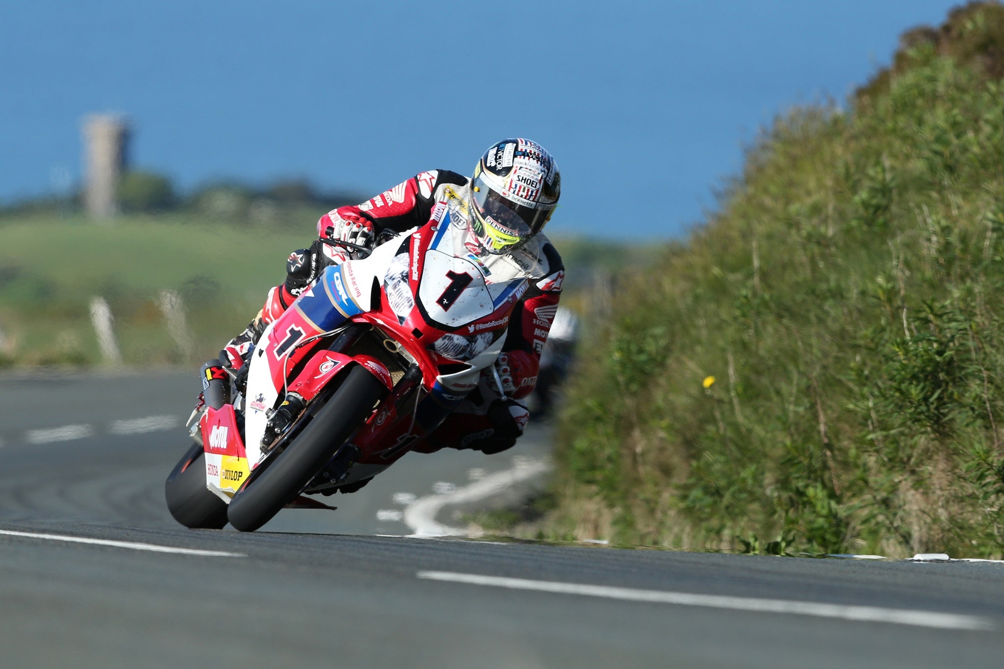 John McGuinness was able to overtake Dean Harrison to take third