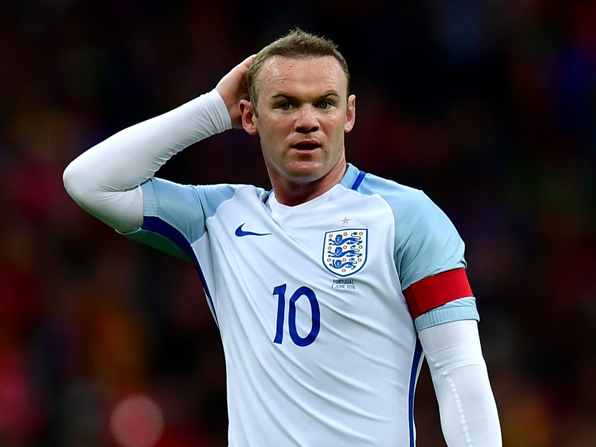 Wayne Rooney will captain England at a major tournament for the first time