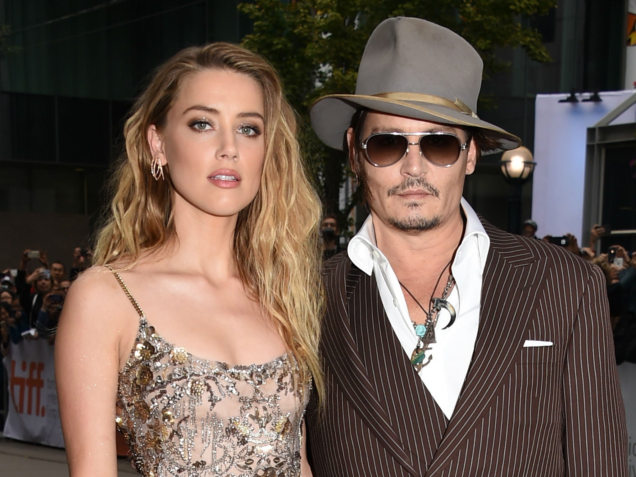 Amber Heard and Johnny Depp