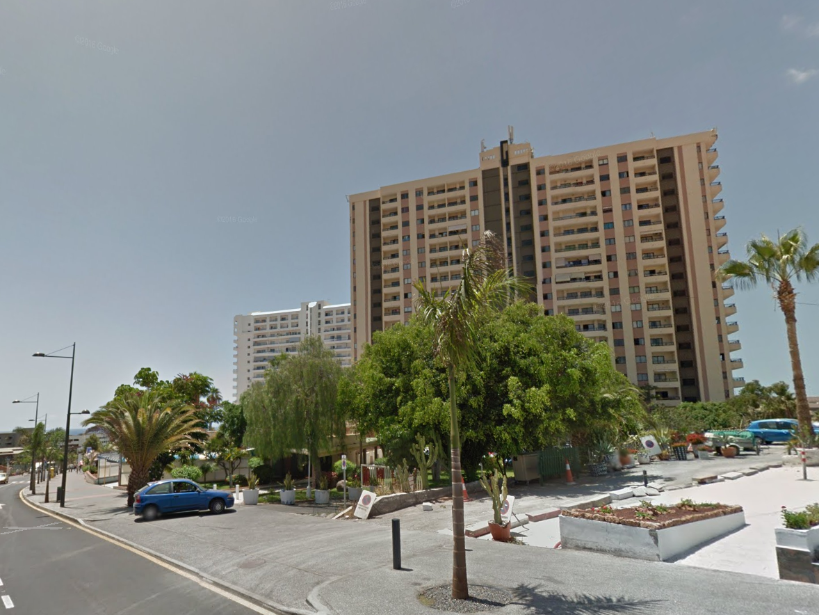 The apartment building where the incident is said to have taken place