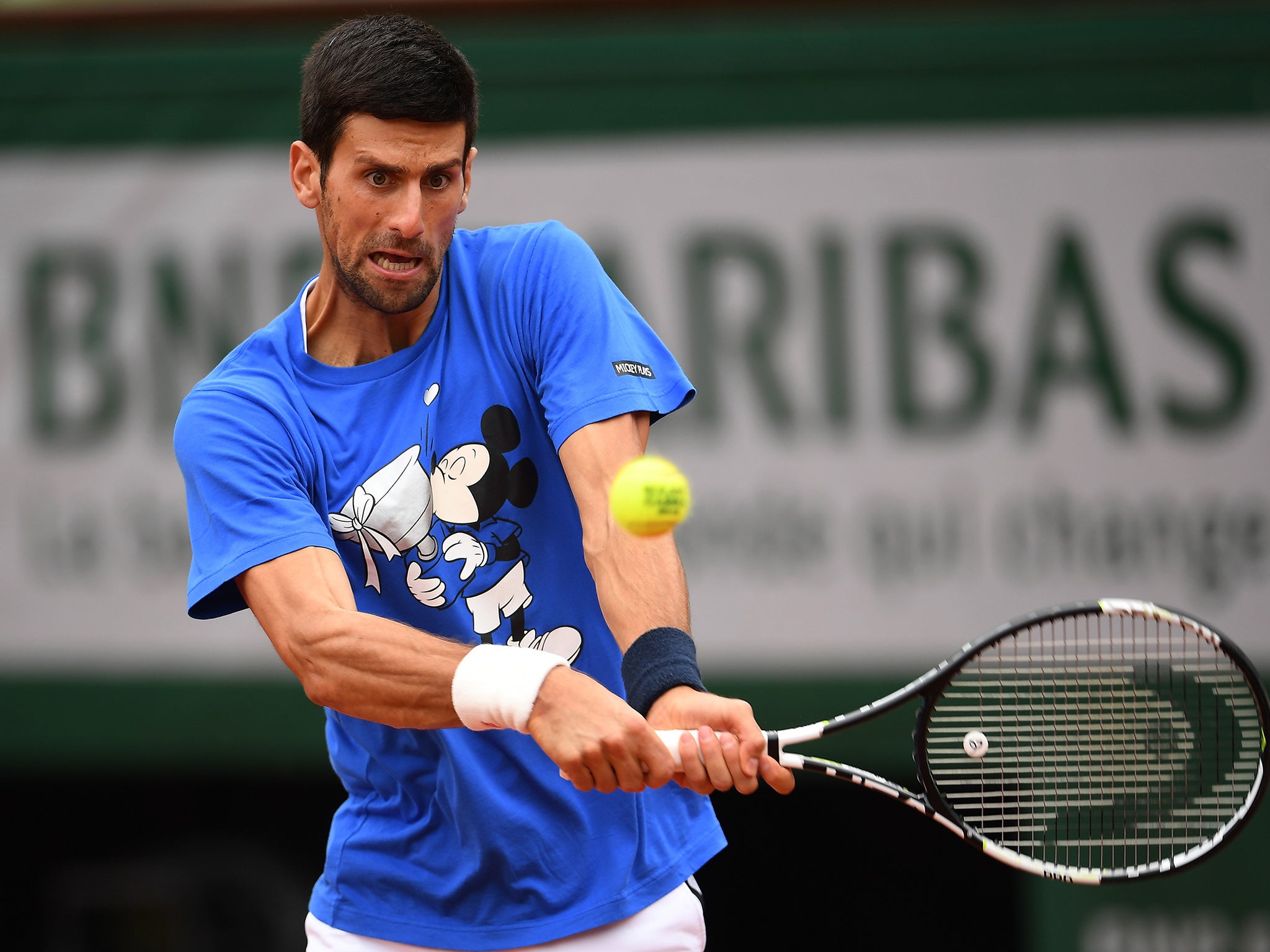 Djokovic faces the prospect of losing a fourth French Open final