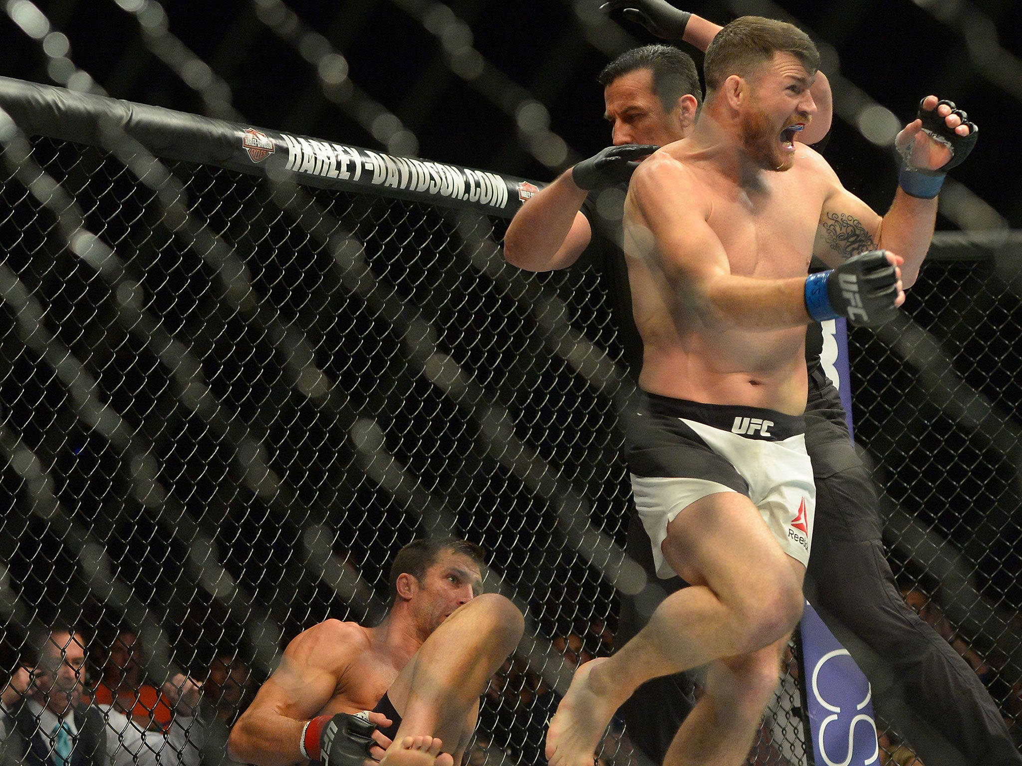 Michael Bisping beats Luke Rockhold