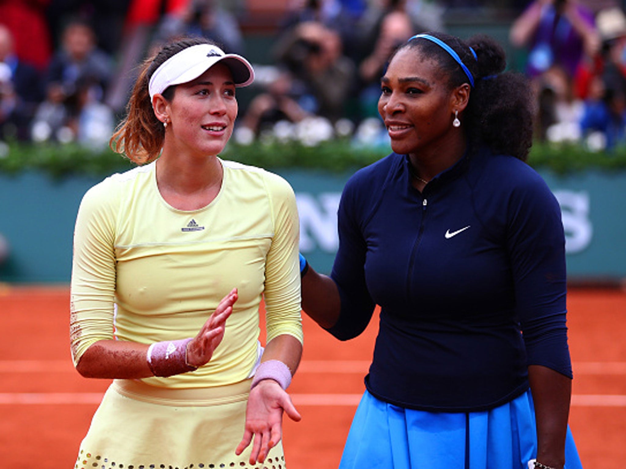 Serena Williams lost to Garbine Muguruza for tactical reasons in the French Open final