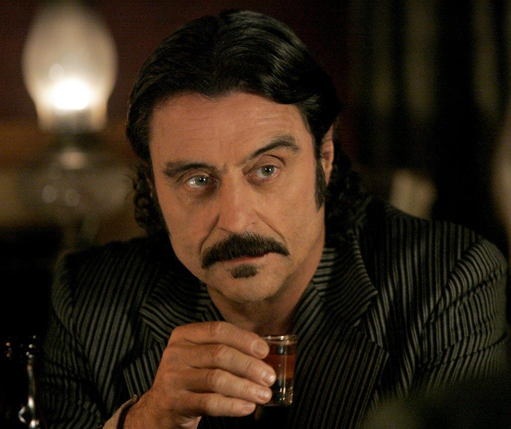 Ian McShane as Al Swearengen in HBO series ‘Deadwood’ (HBO