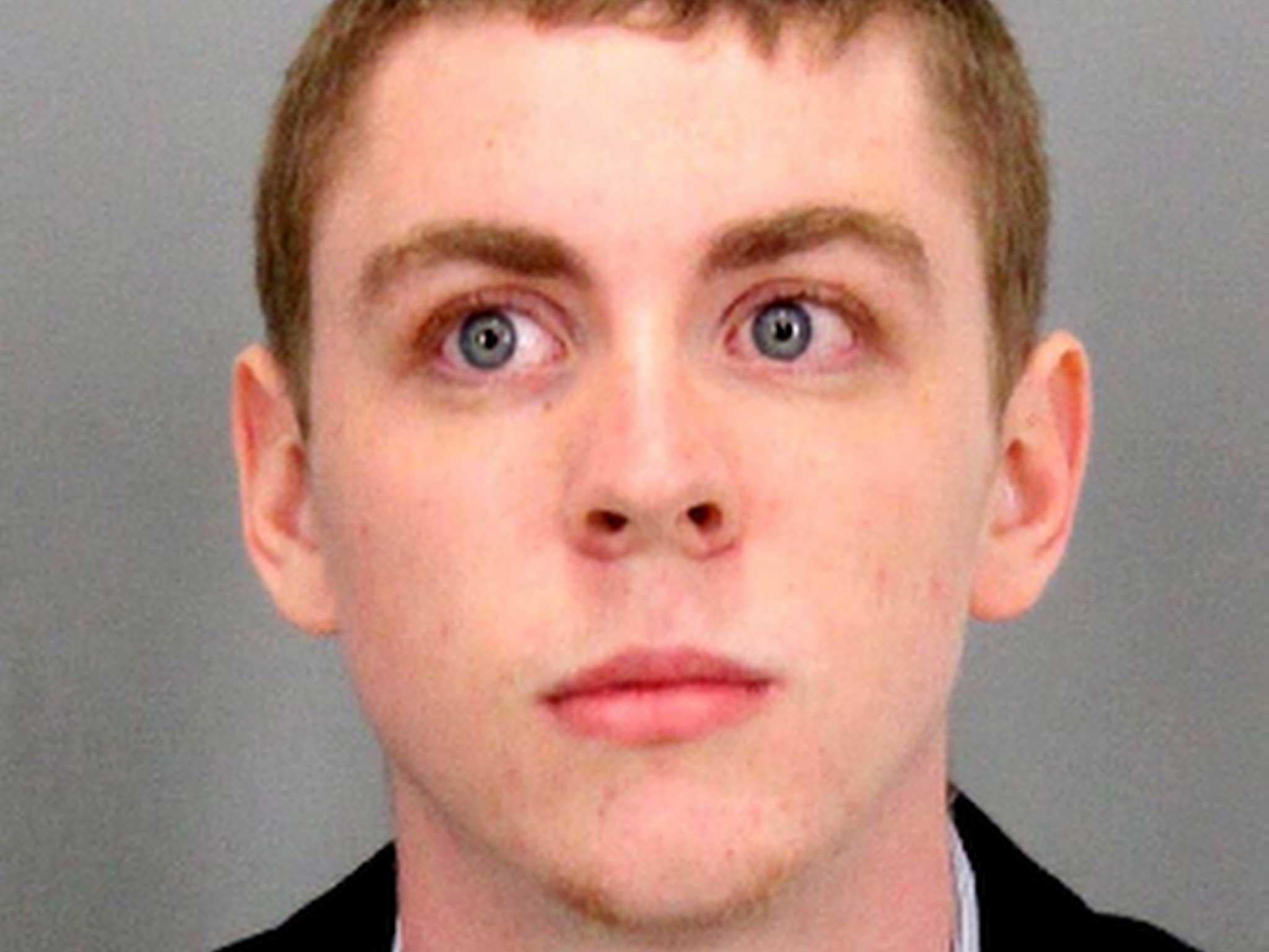 Mugshot of Brock Turner