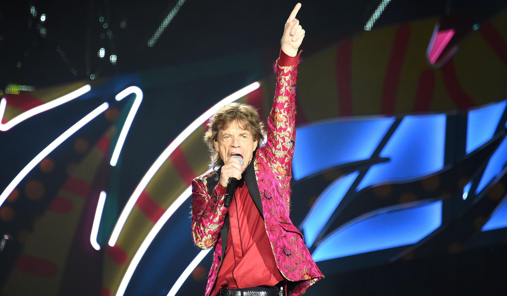 Mick Jagger has announced that he is due to become a father for the eighth time