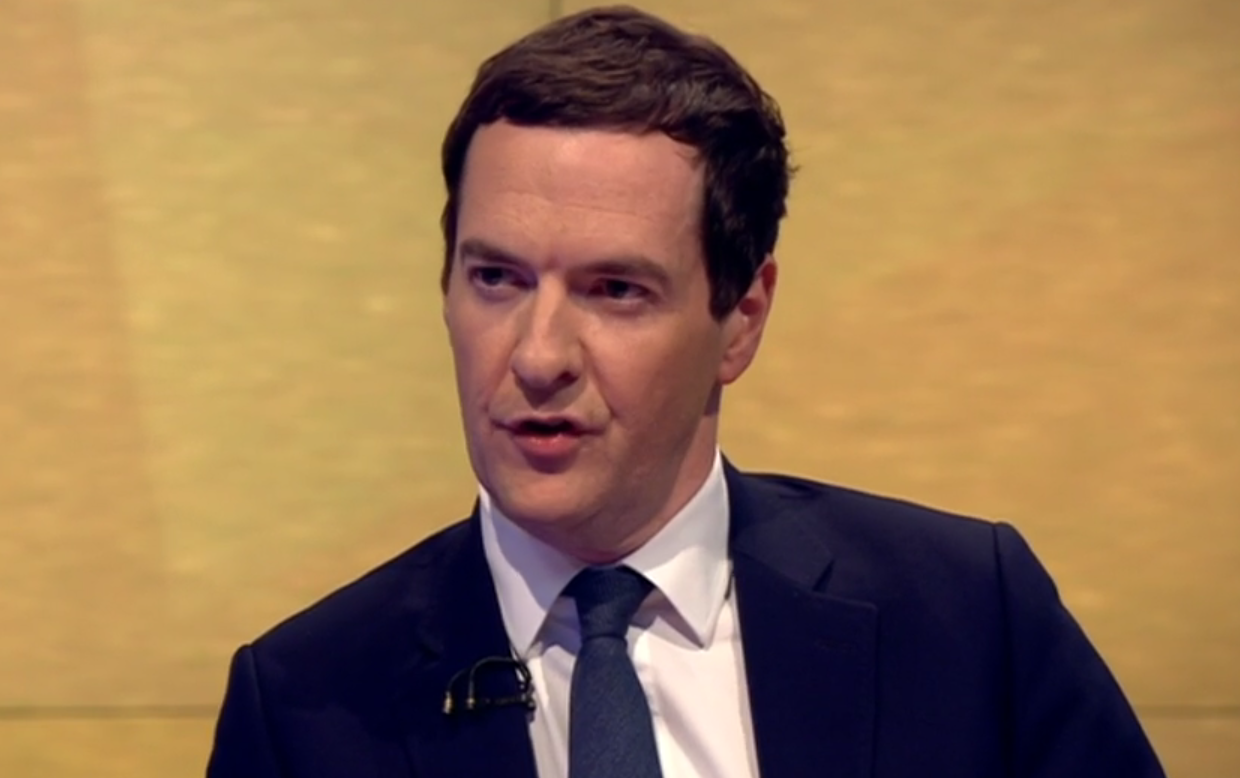 George Osborne said people were right to be scared of the consequences of Brexit