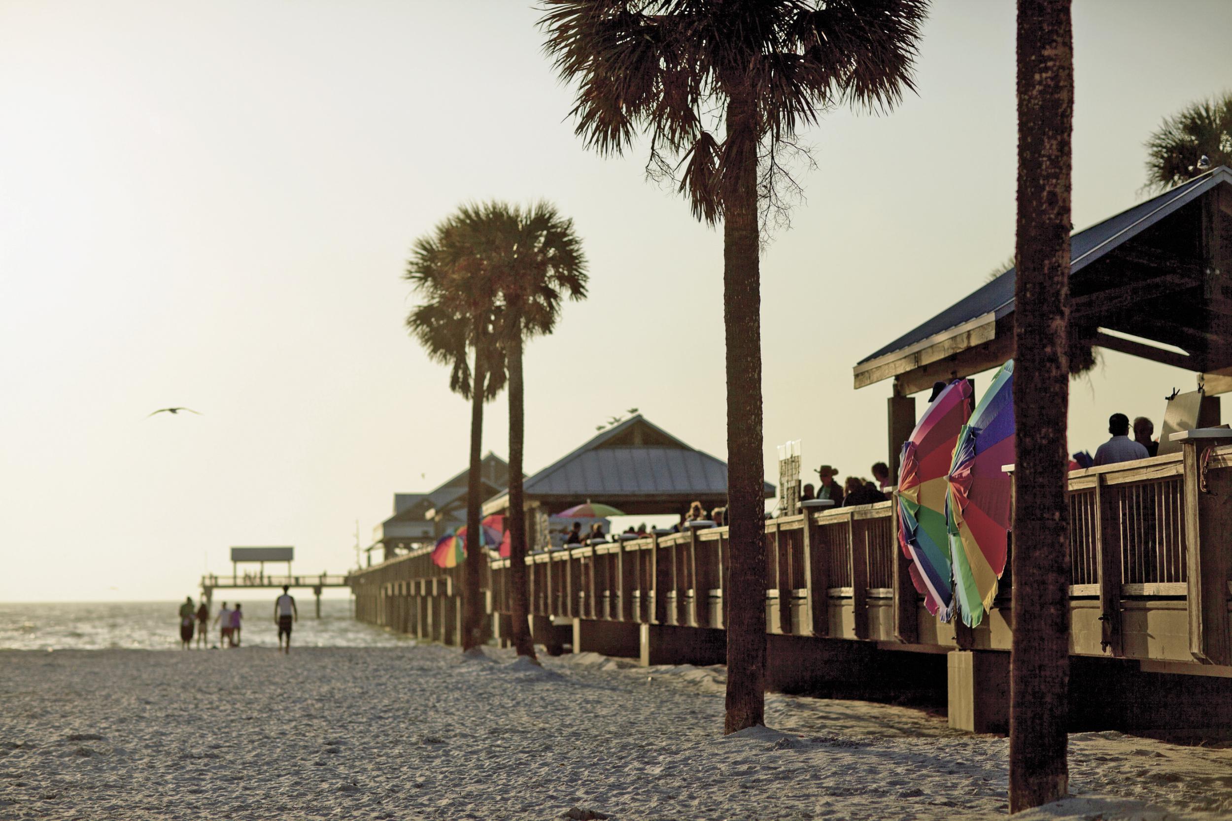 The beach at Clearwater