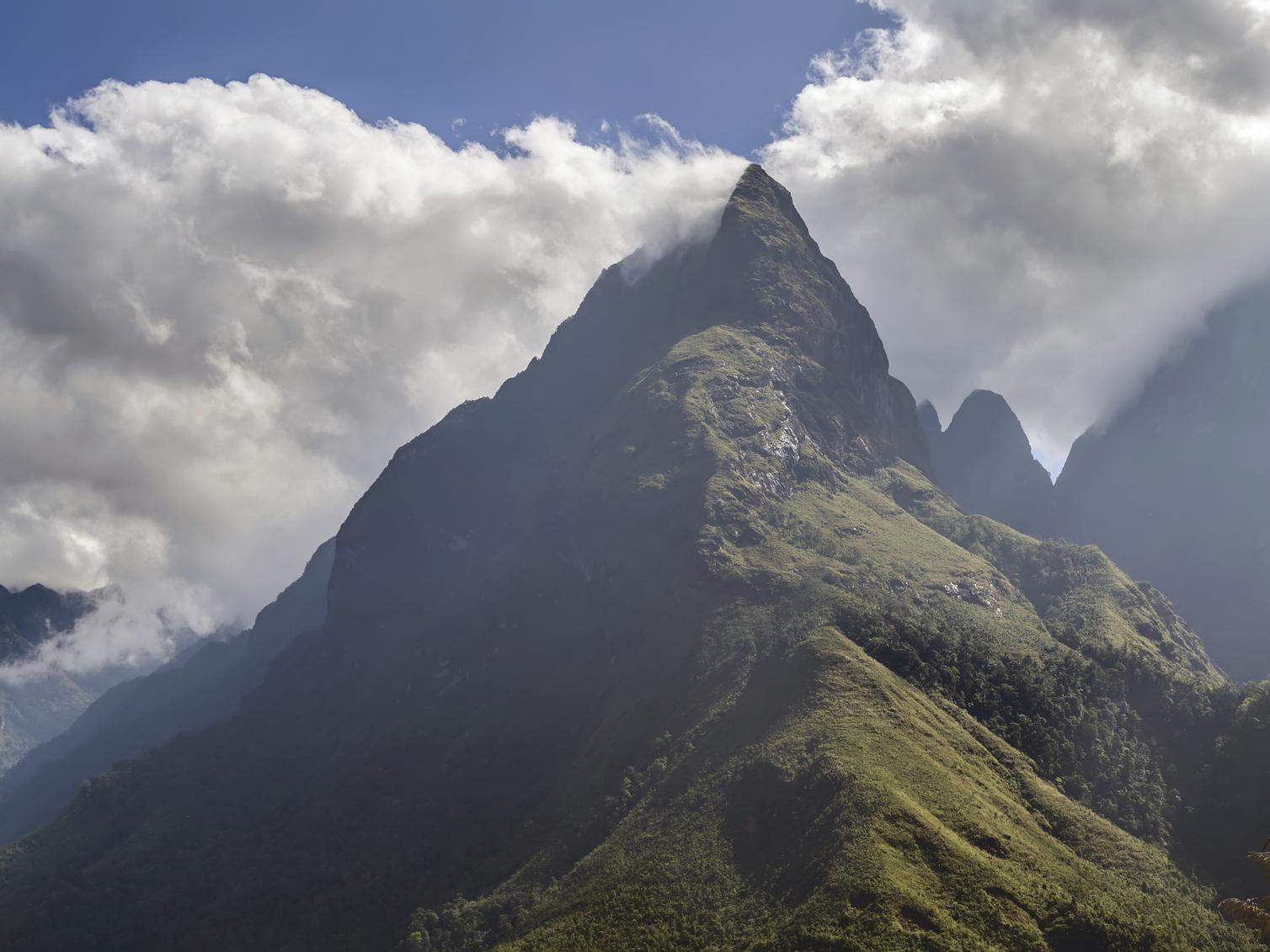 Fansipan mountain in north Vietnam, where Aiden Webb is said to have been found