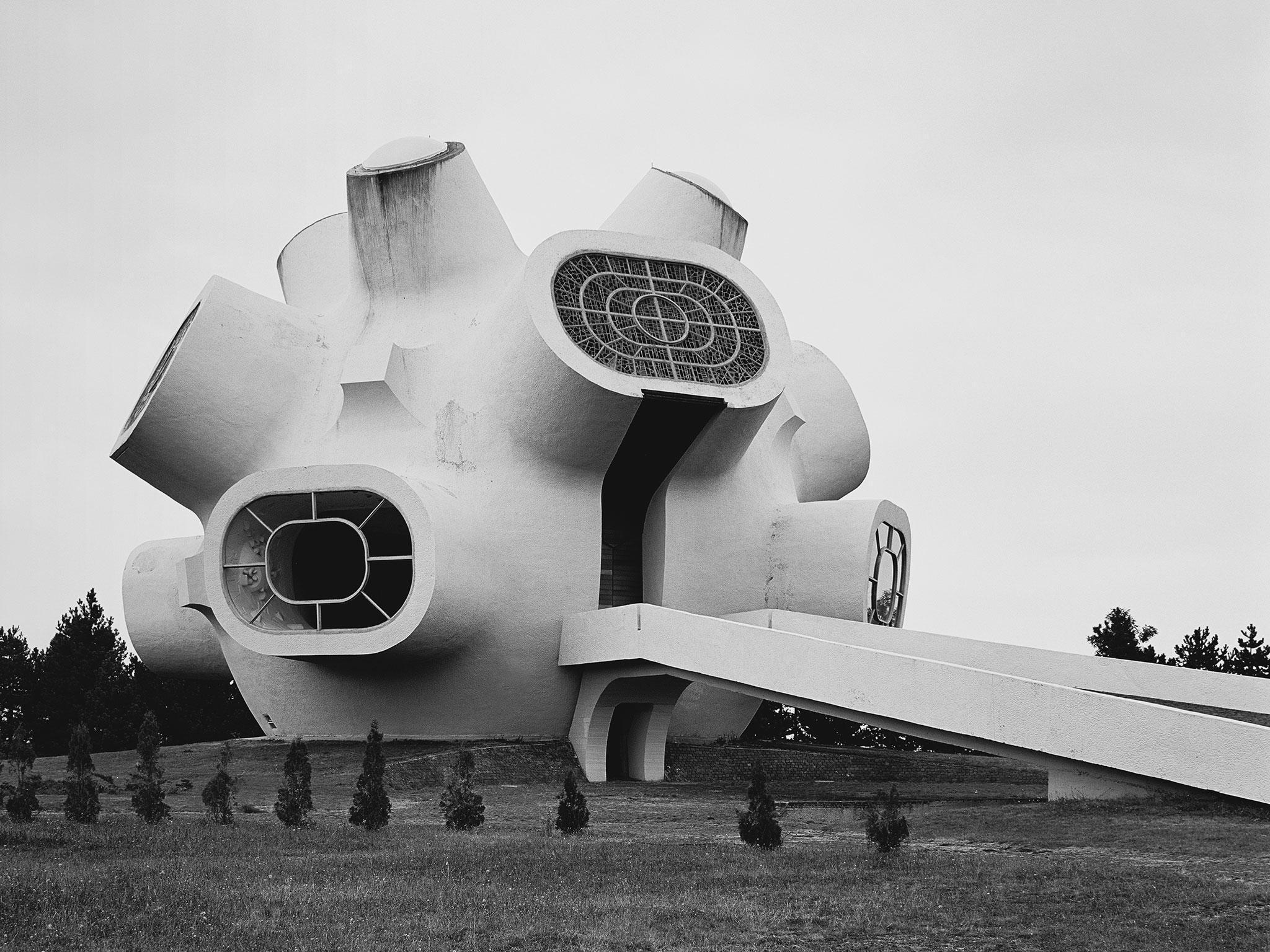 Monument Ilinden (Makedonium), Krushevo, Macedonia, 1974 by Jordan and Iskra Grabuloski.