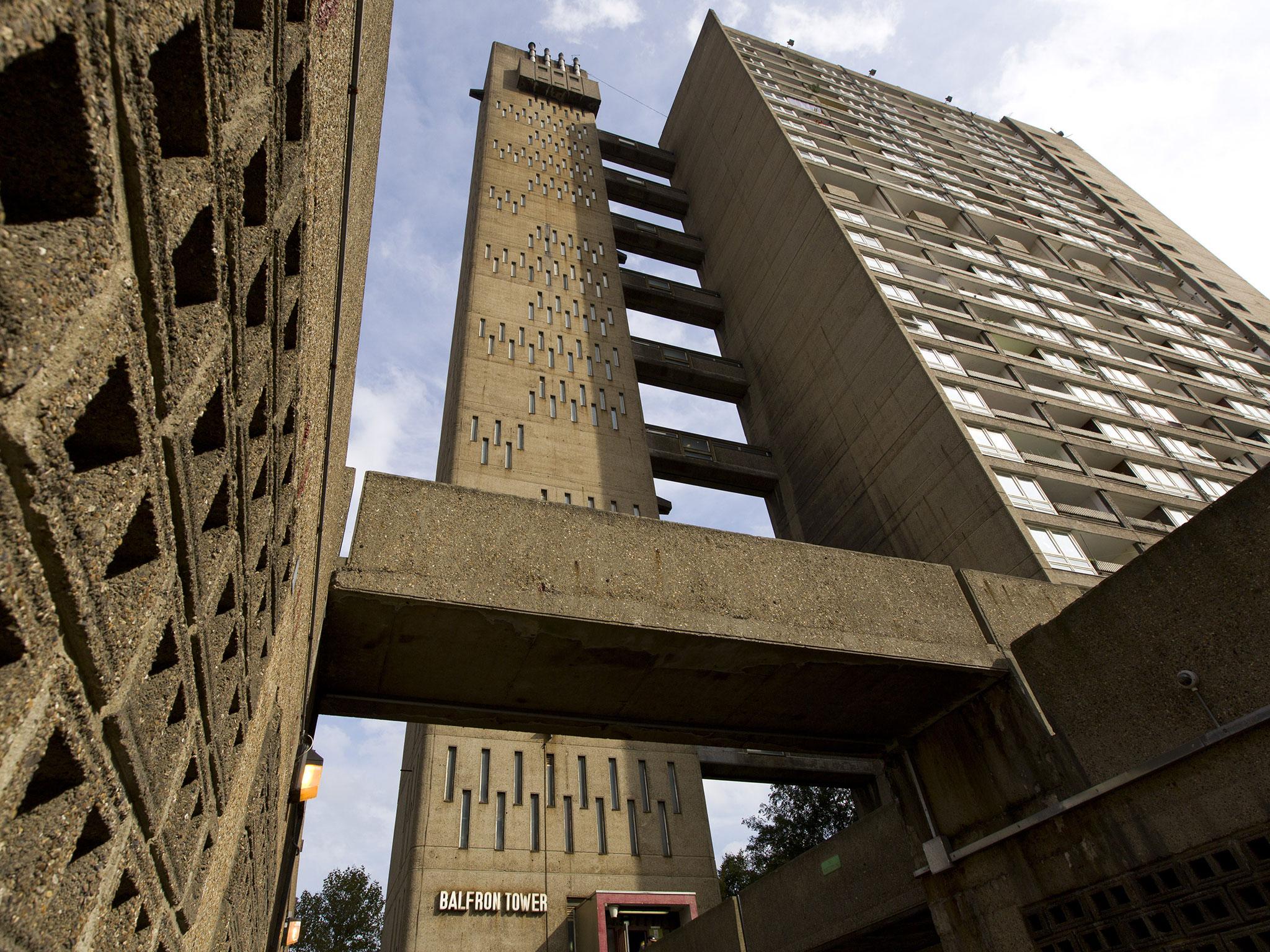 The Balfron Tower in east London is an icon of brutalism