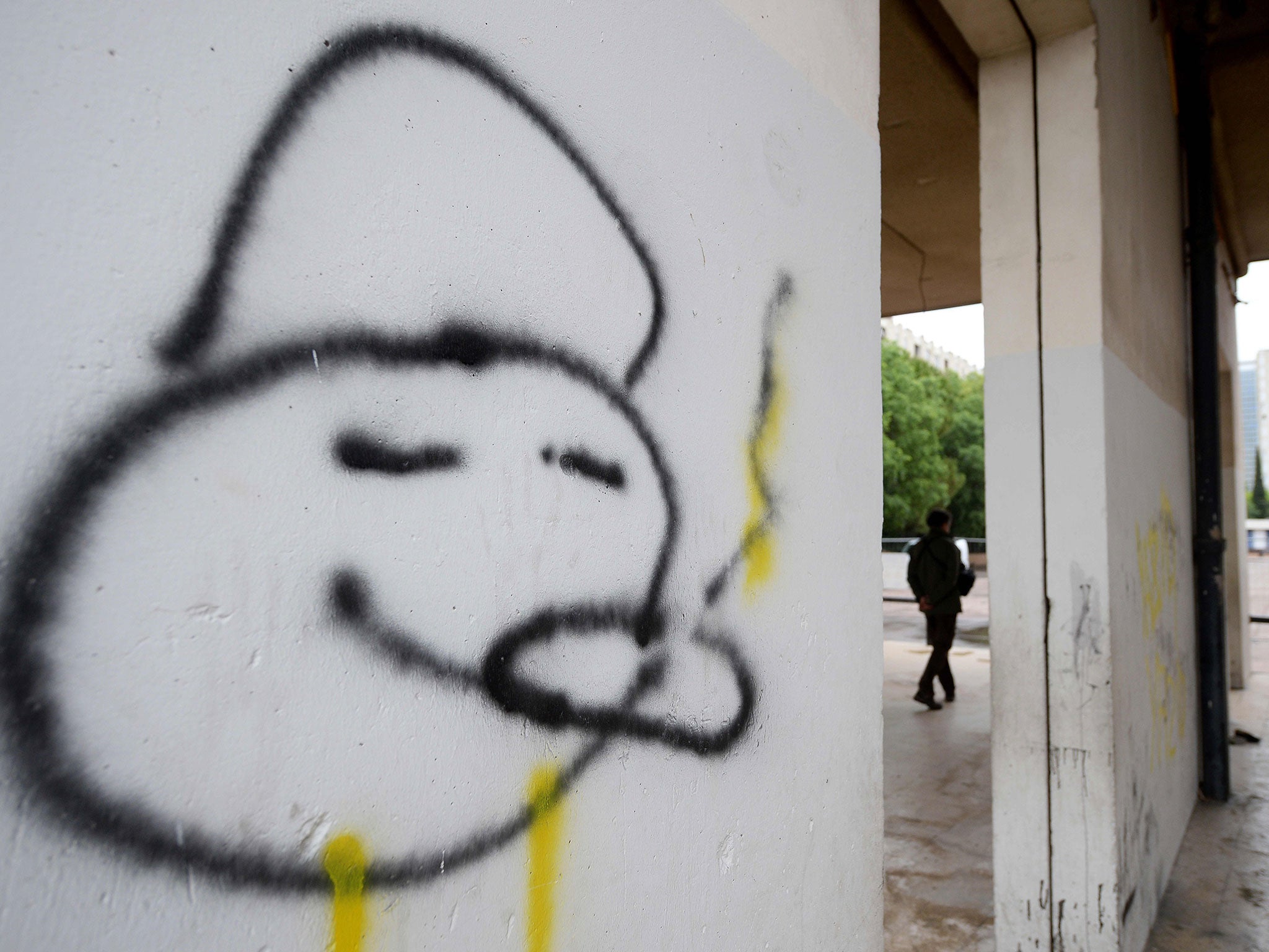 La Castellane offers a bizarre landscape of graffiti, abandoned shopping trolleys and discarded furniture