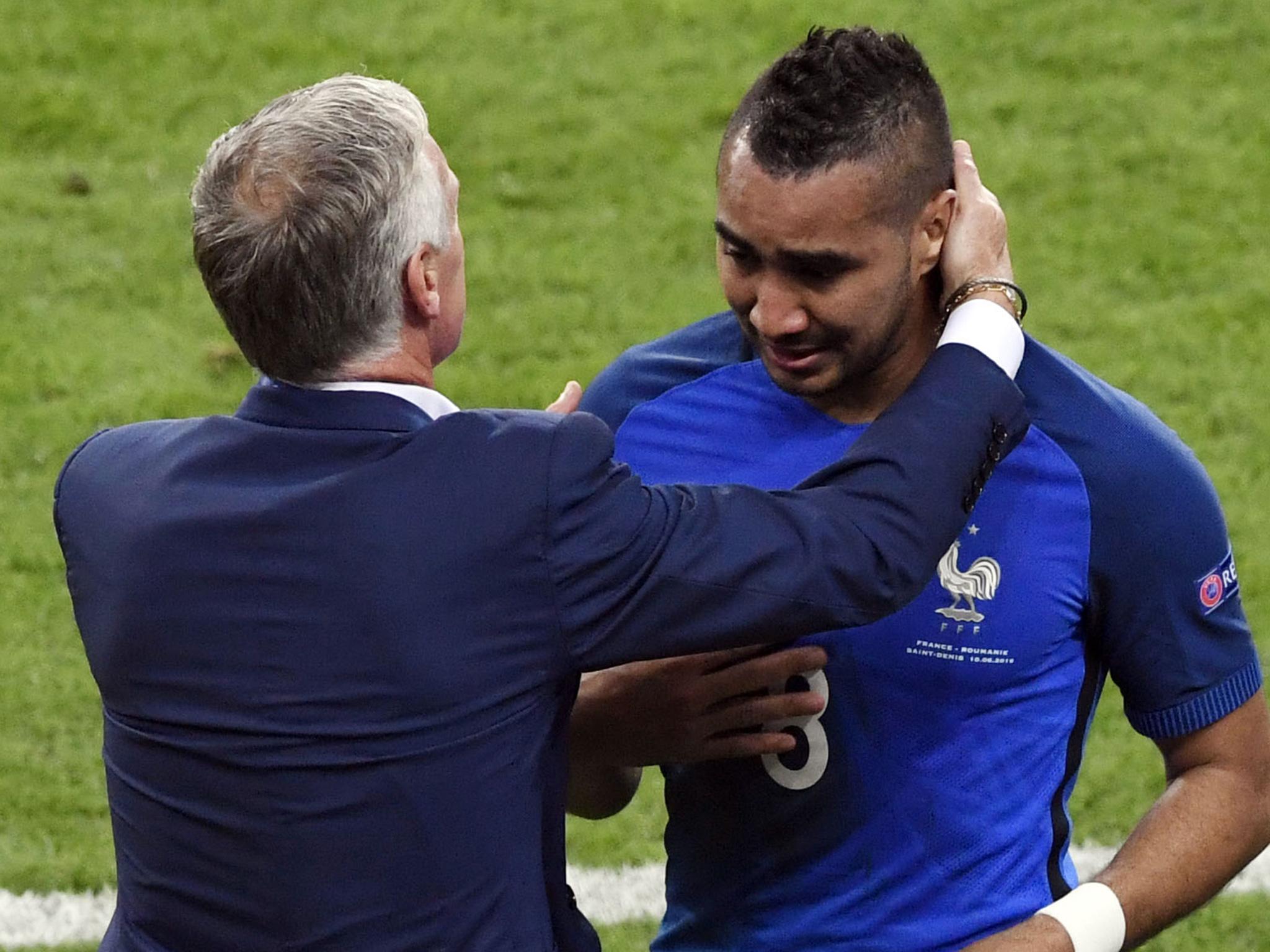 Payet walked off the pitch in tears of joy after his winning goal