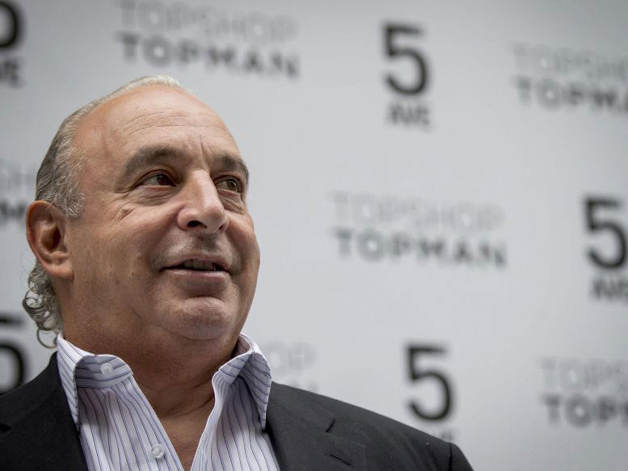 Sir Philip Green's Arcadia group has apologised to head office workers at risk of losing their jobs