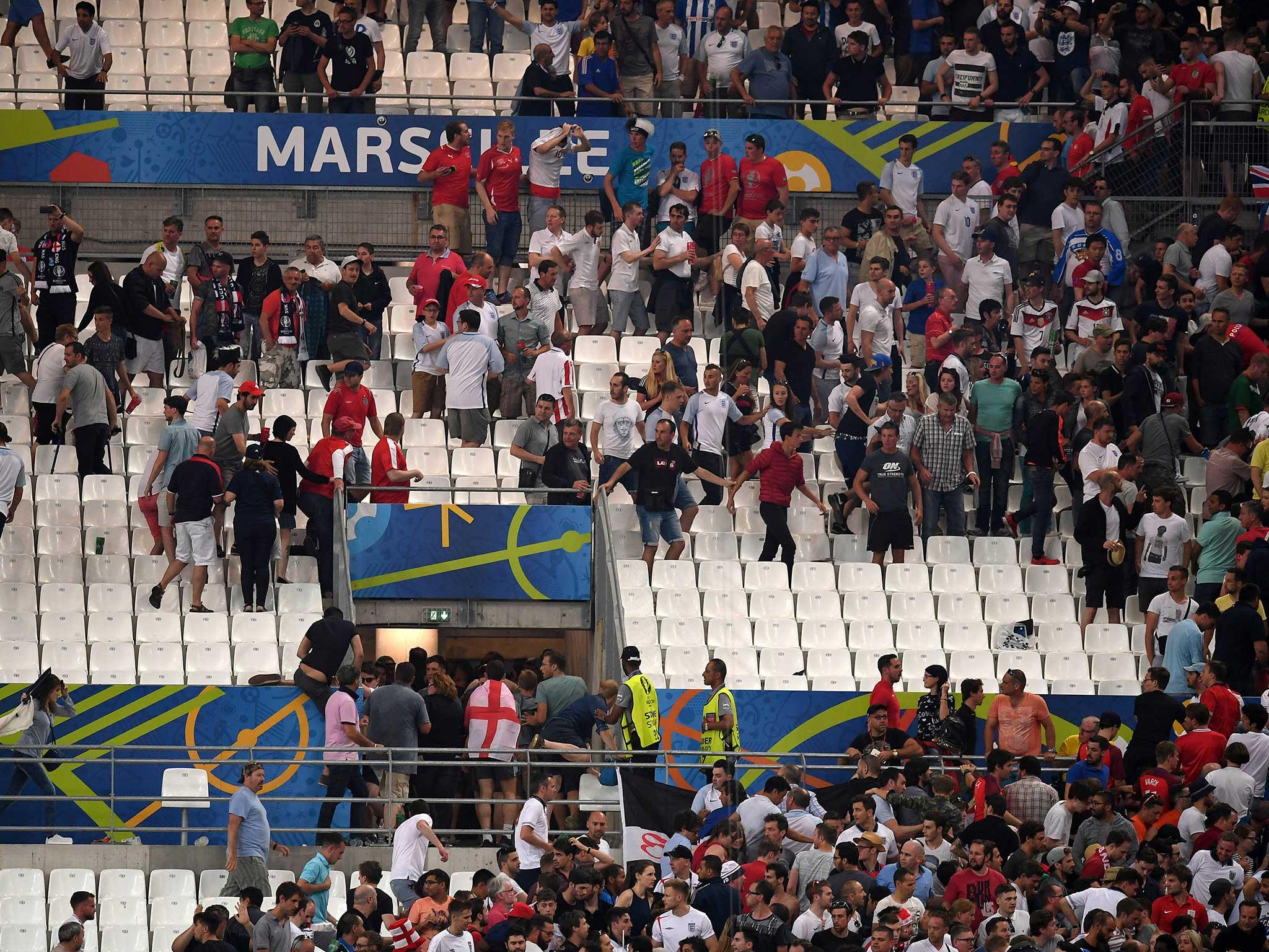 Violence breaks out in Marseille