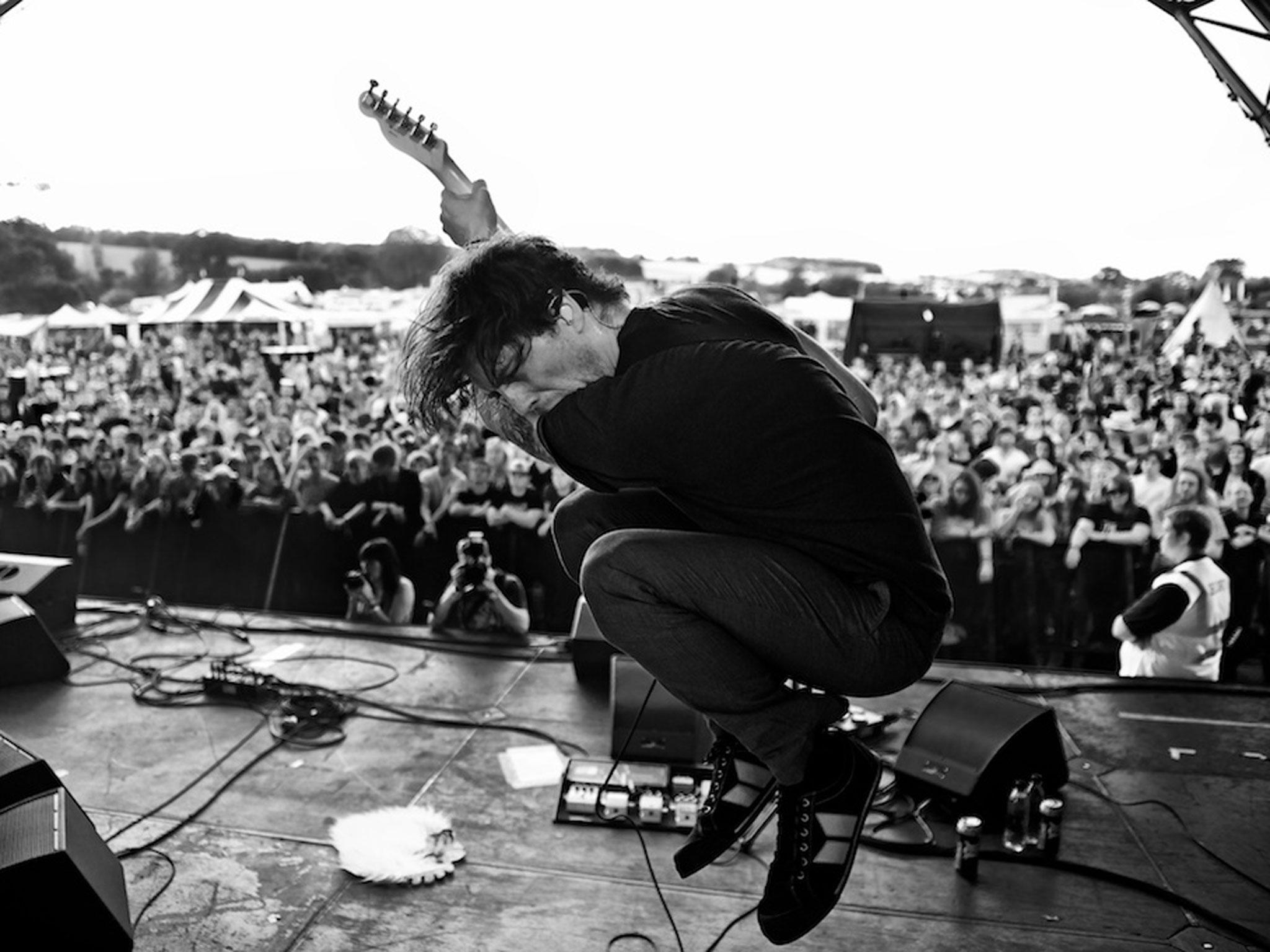 Twin Atlantic playing the main stage in 2011