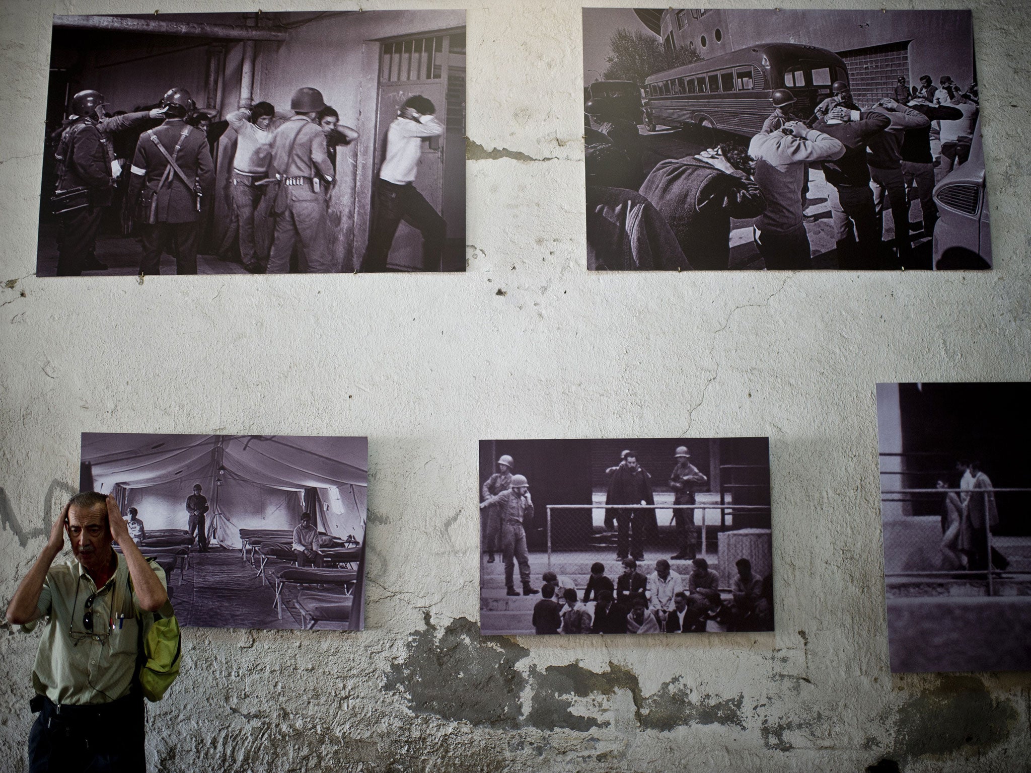 During the dictatorship the National Stadium was transformed into a detention and torture centre, housing over 20 thousand prisoners including men, women, children