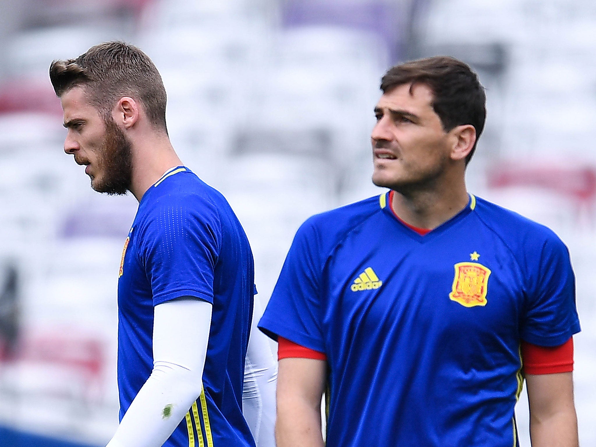 David de Gea and Iker Casillas