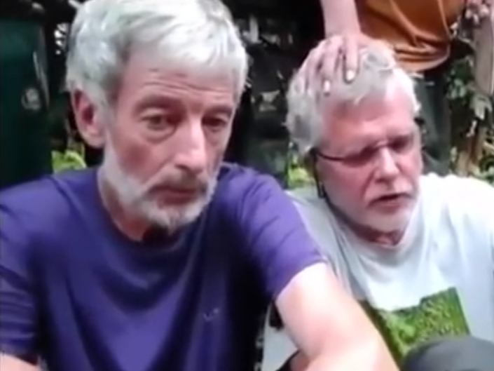 Canadian Robert Hall, left, was captured along with John Ridsdel, who was beheaded by Abu Sayyaf in April