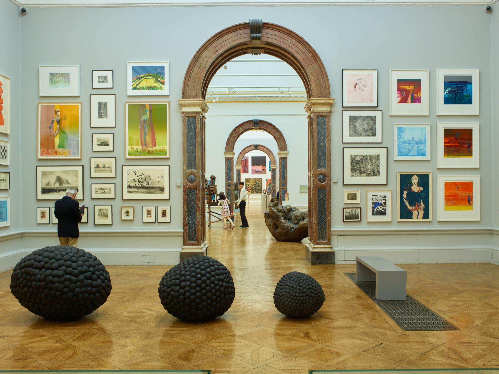 Installation view of the Summer Exhibition 2016