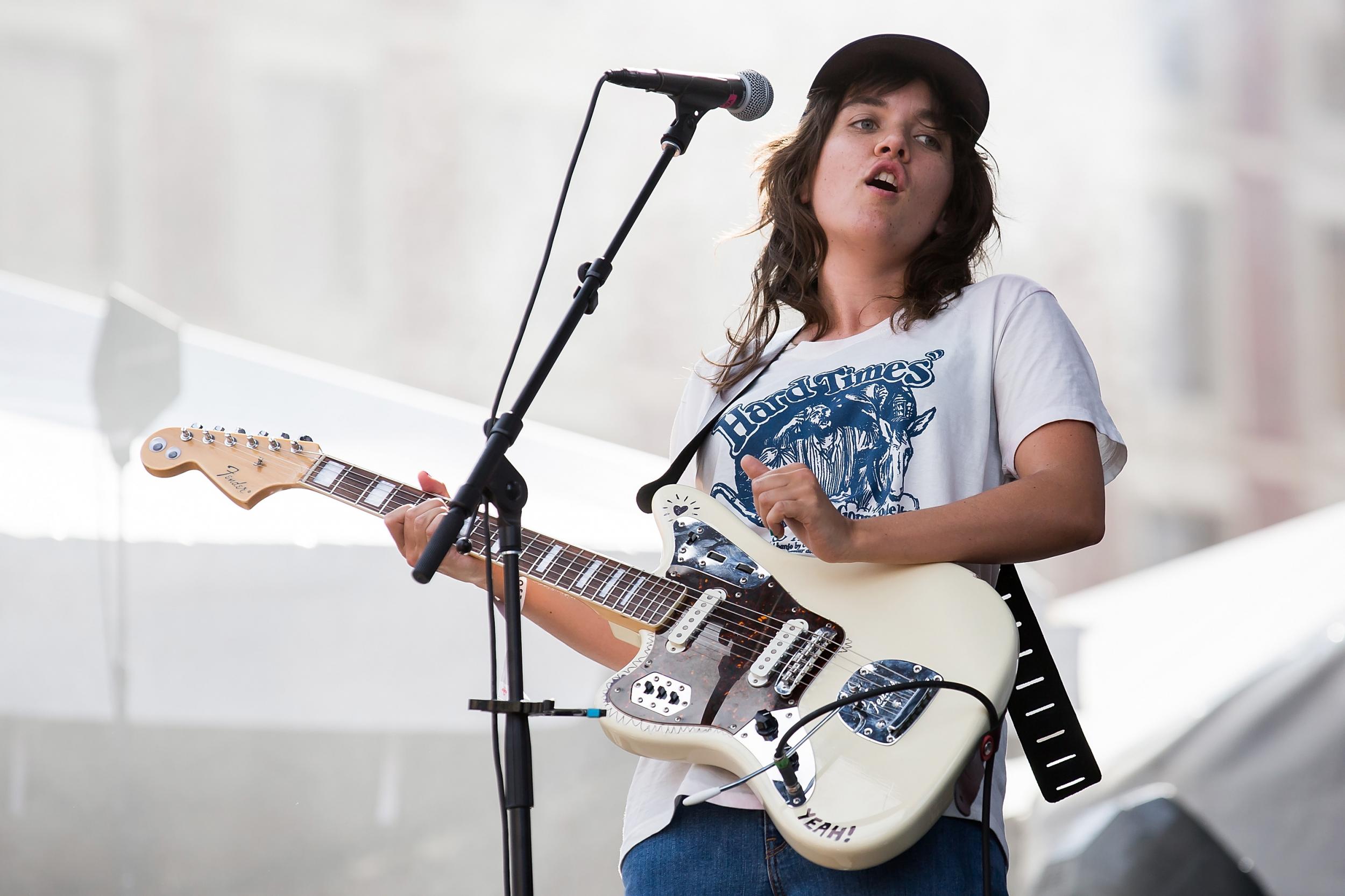 Australian musician Courtney Barnett could have been an inspired signing for Spilt Milk Festival