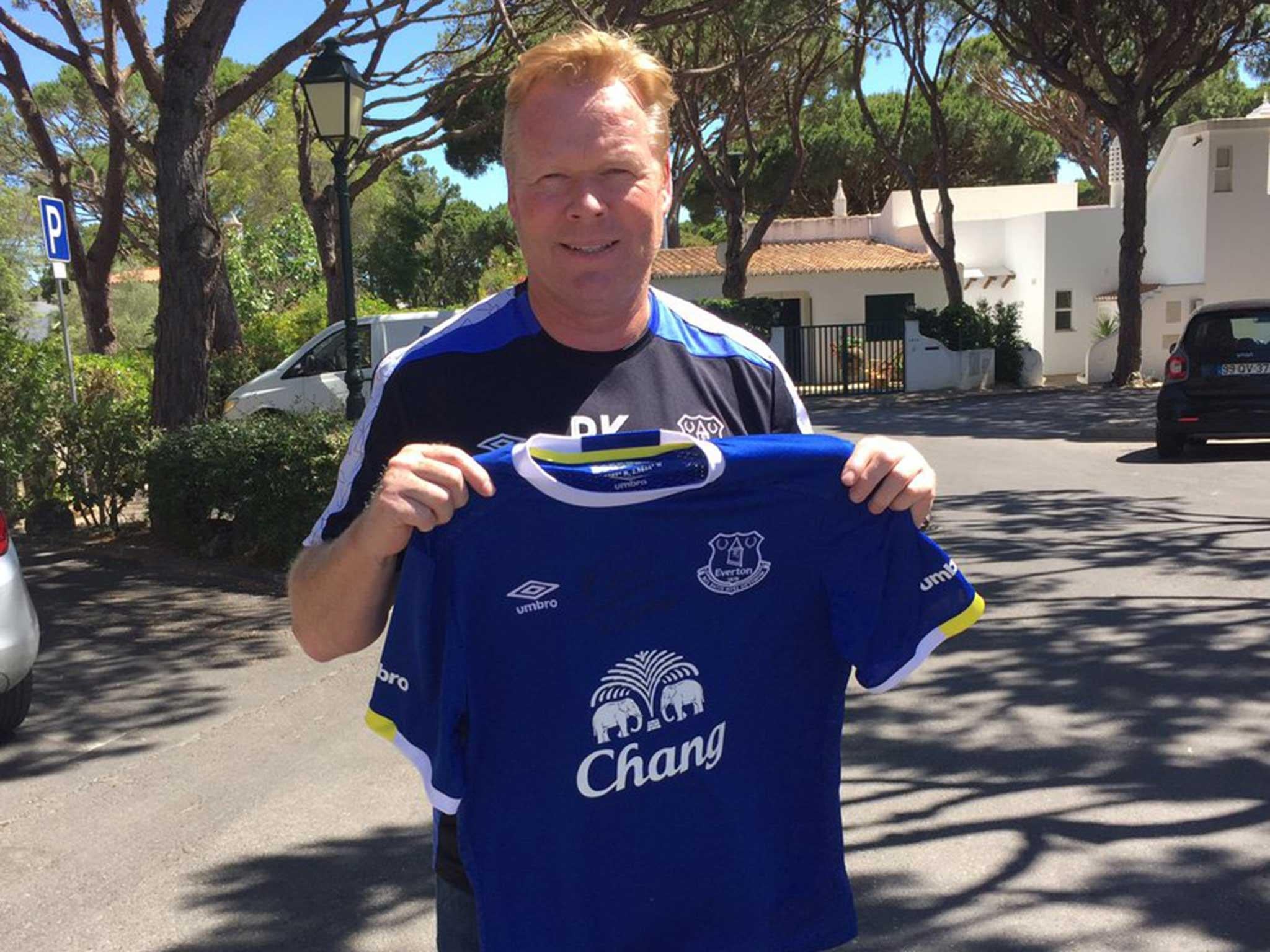 &#13;
Ronald Koeman left Southampton to join Everton &#13;