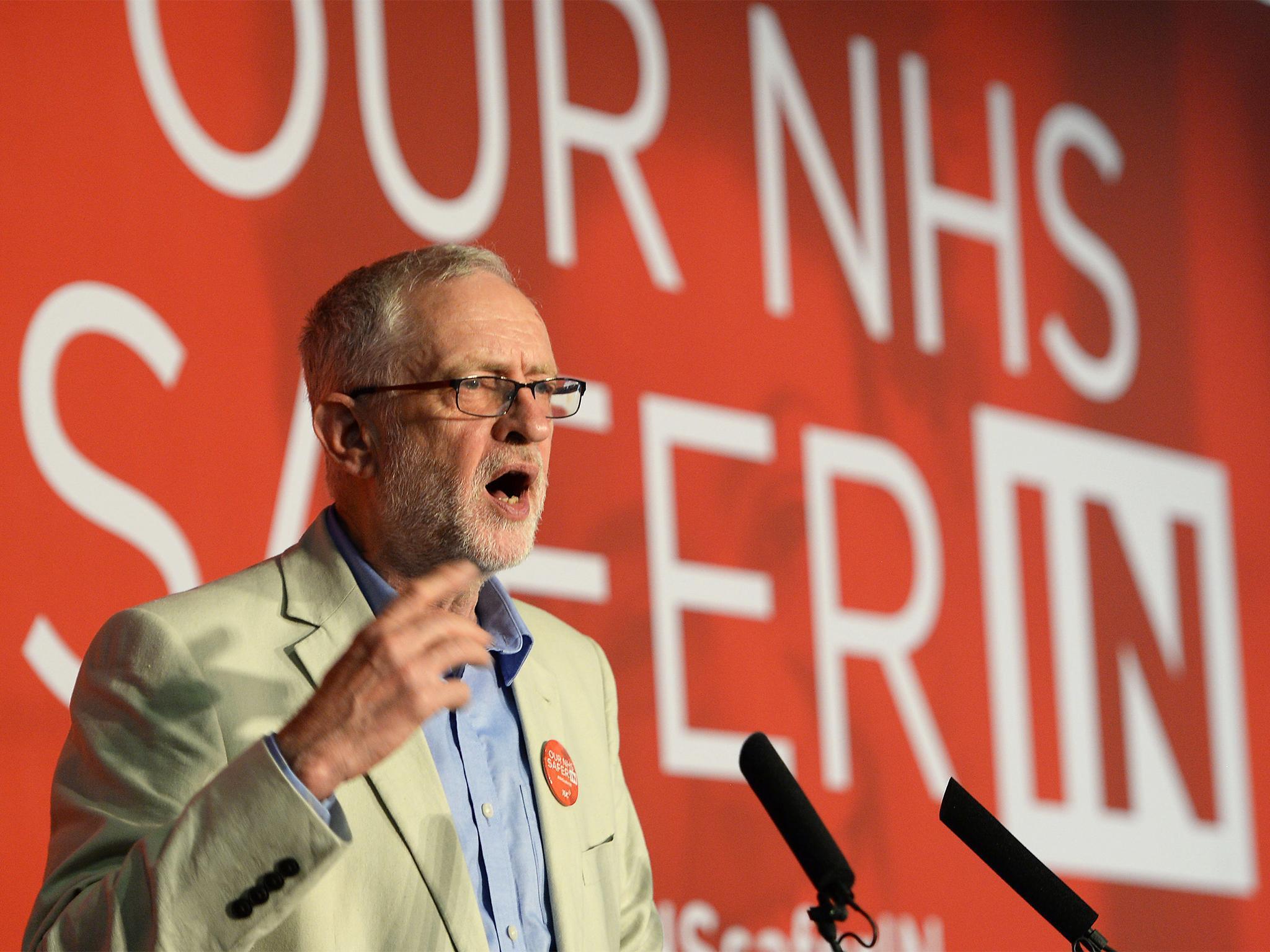 The Labour leader pleaded for his party's supporters and trade unionists to vote Remain