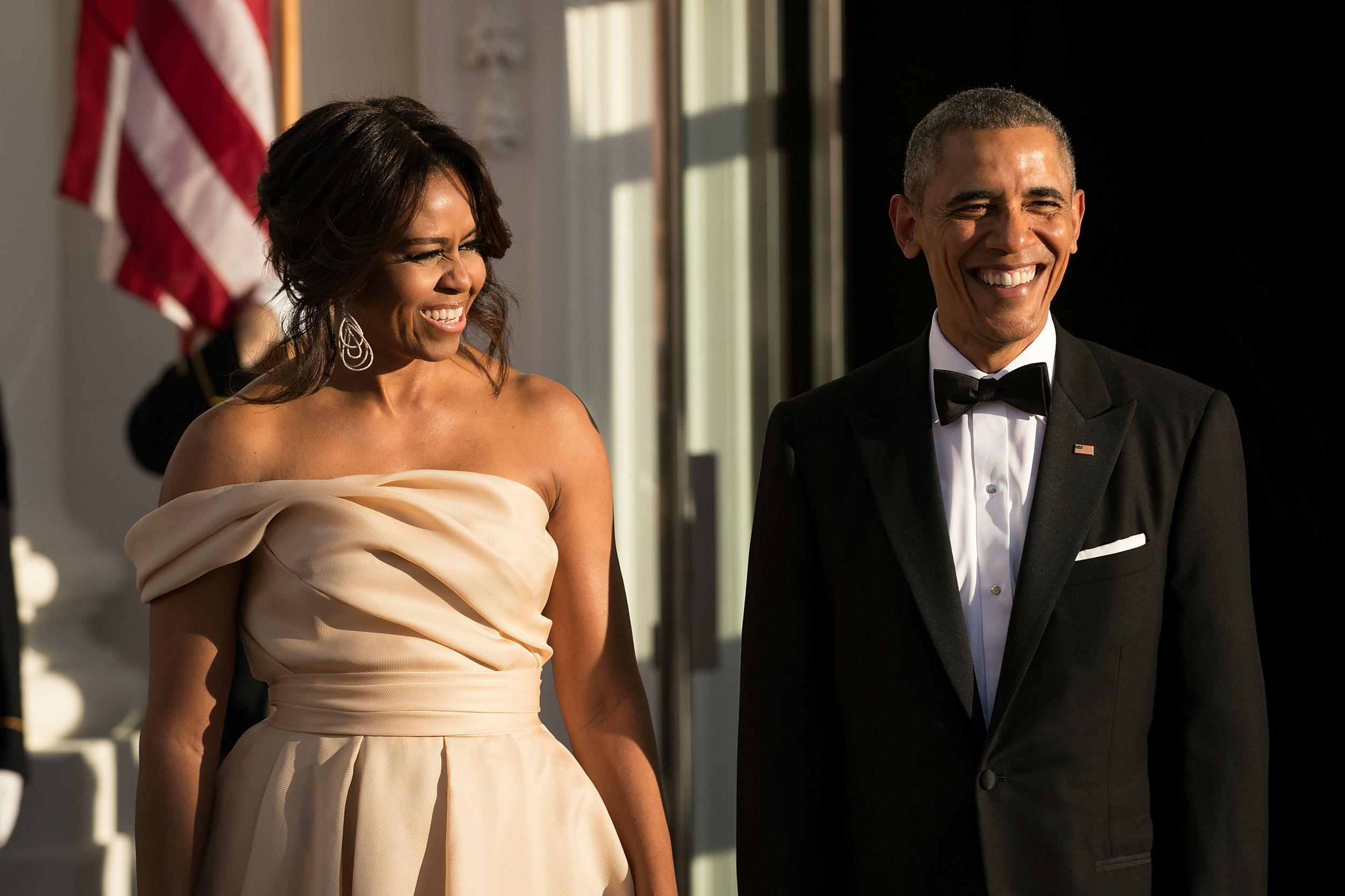 Ms Obama talked to Oprah Winfrey about the moments when she felt it was 'just cool to be her'