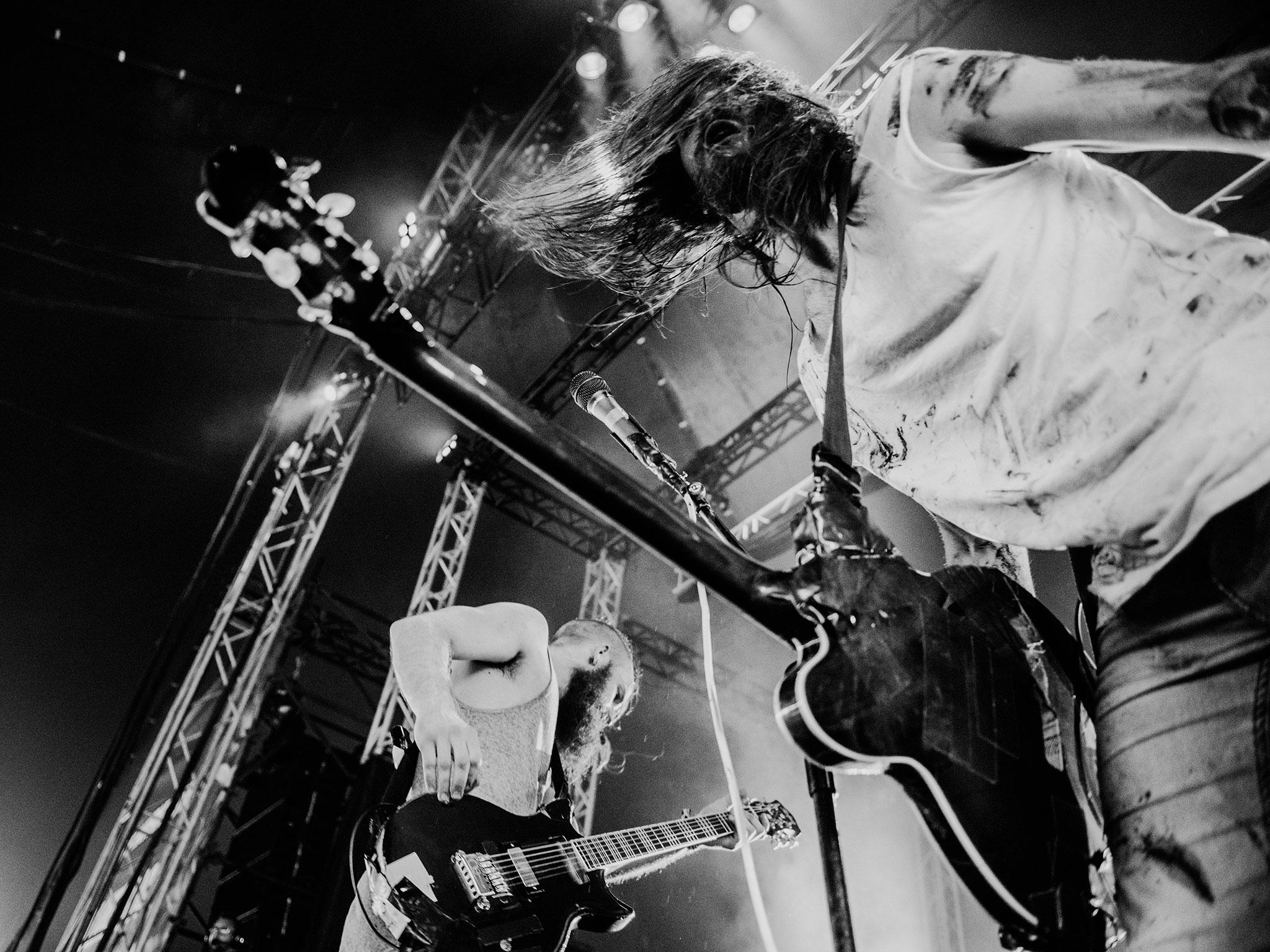 Jonny Hall and Matt Reynolds together at Download 2016