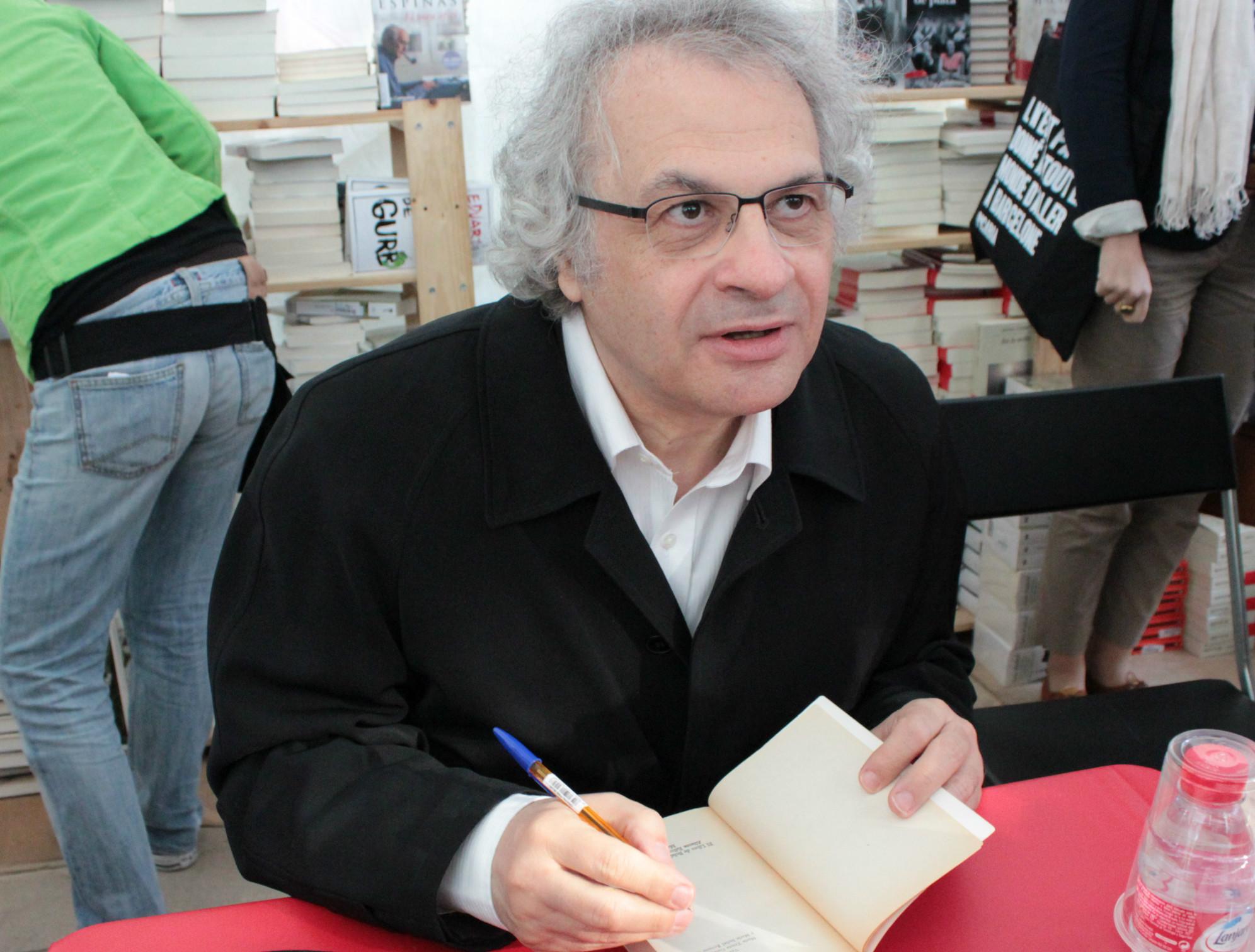 Legion d’Honneur, holder of France’s top literary award and member of the Academie Francaise Amin Maalouf