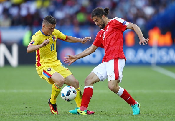 Switzerland came from behind to draw 1-1 with Romania in Paris on Wednesday afternoon (Getty)