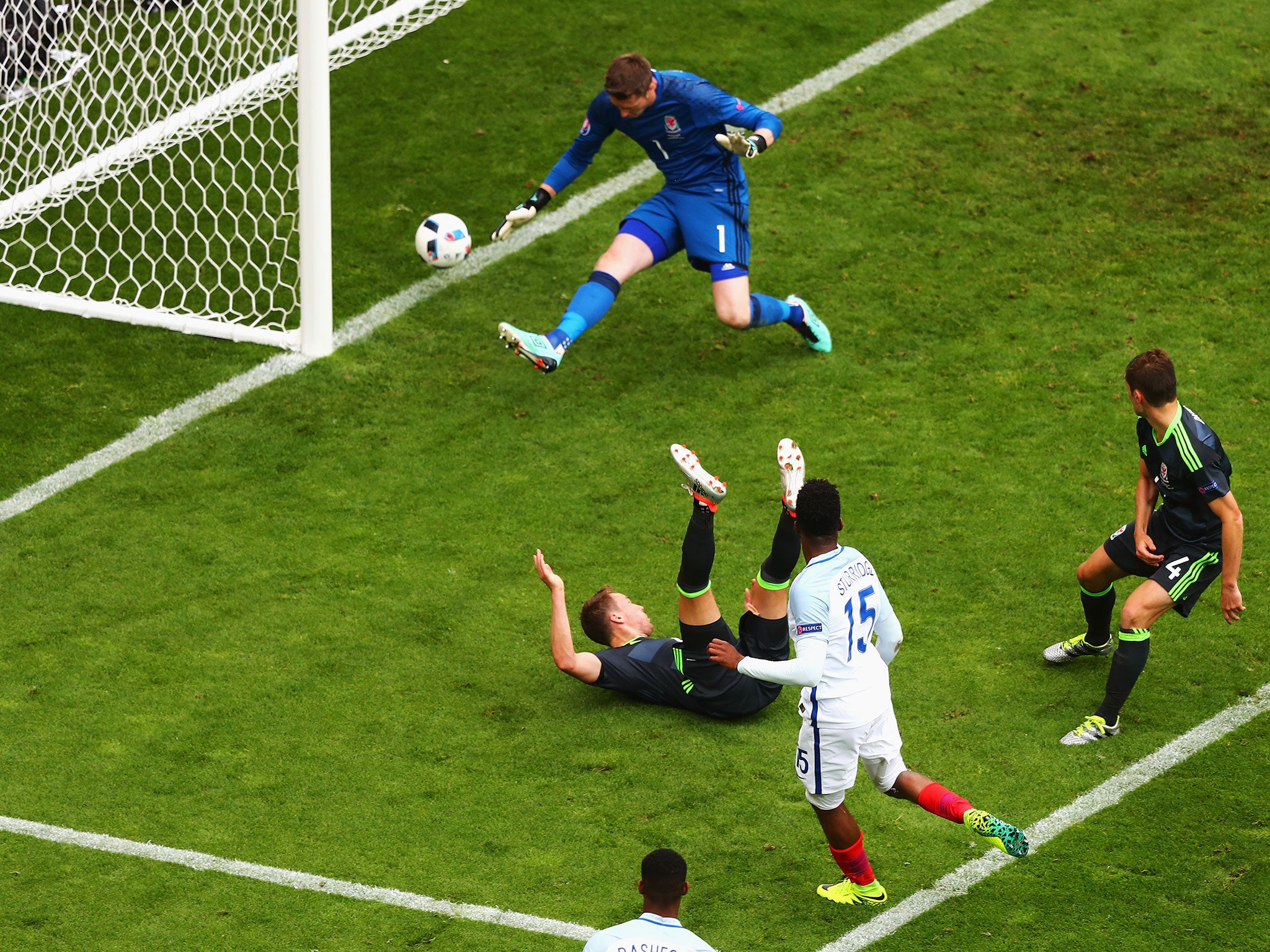 Daniel Sturridge shot before anyone expected him to - and took Wayne Hennessey by surprise