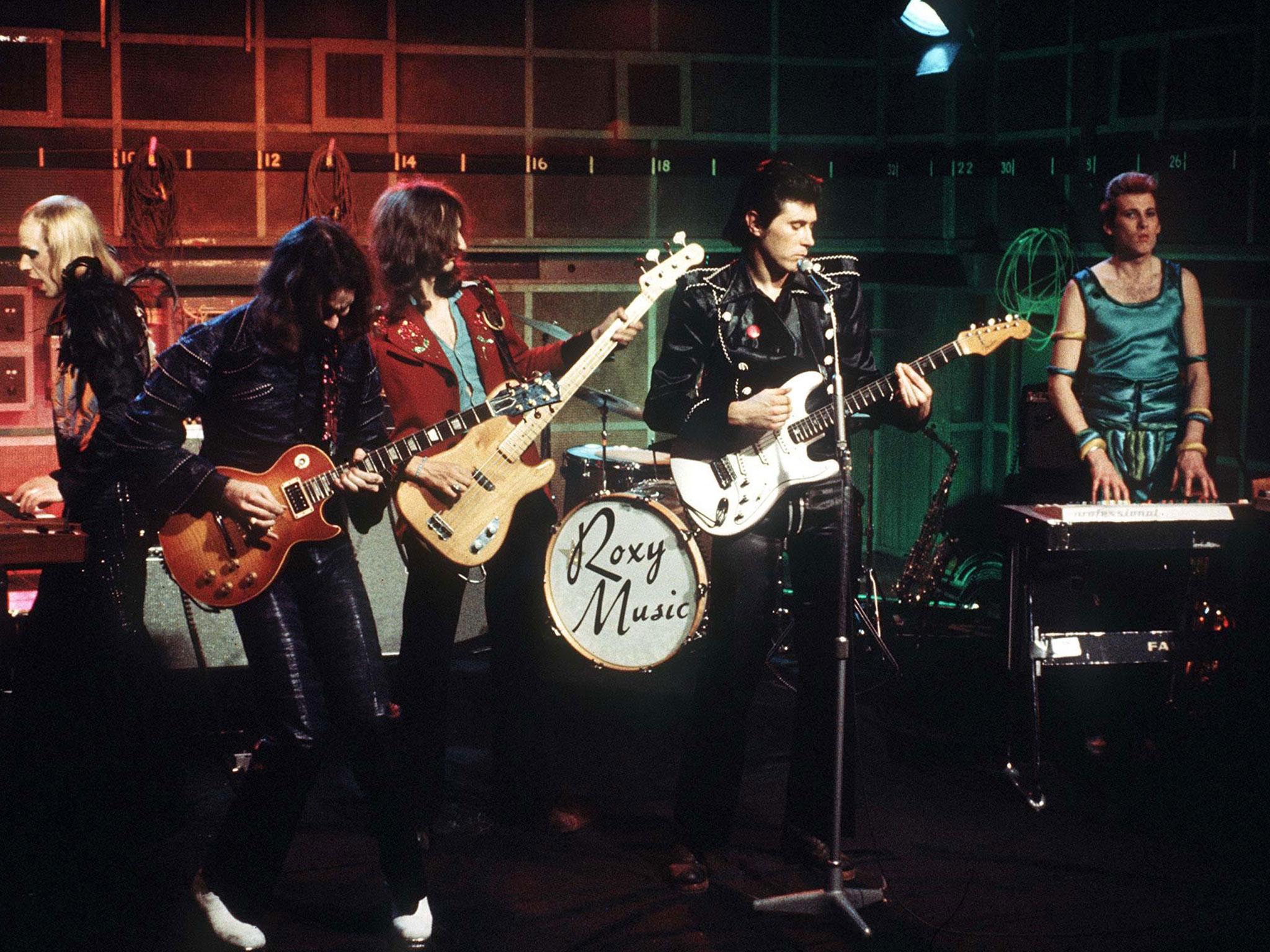 Roxy Music performing from their album 'Stranded' in 1973