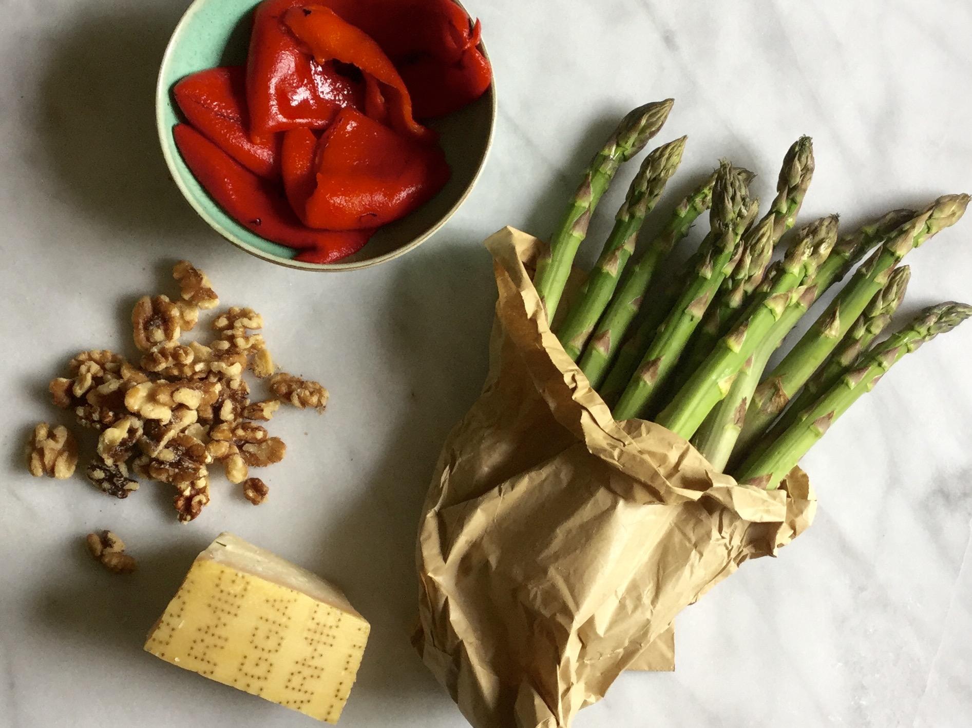 The season for British asparagus only lasts from the end of April through June