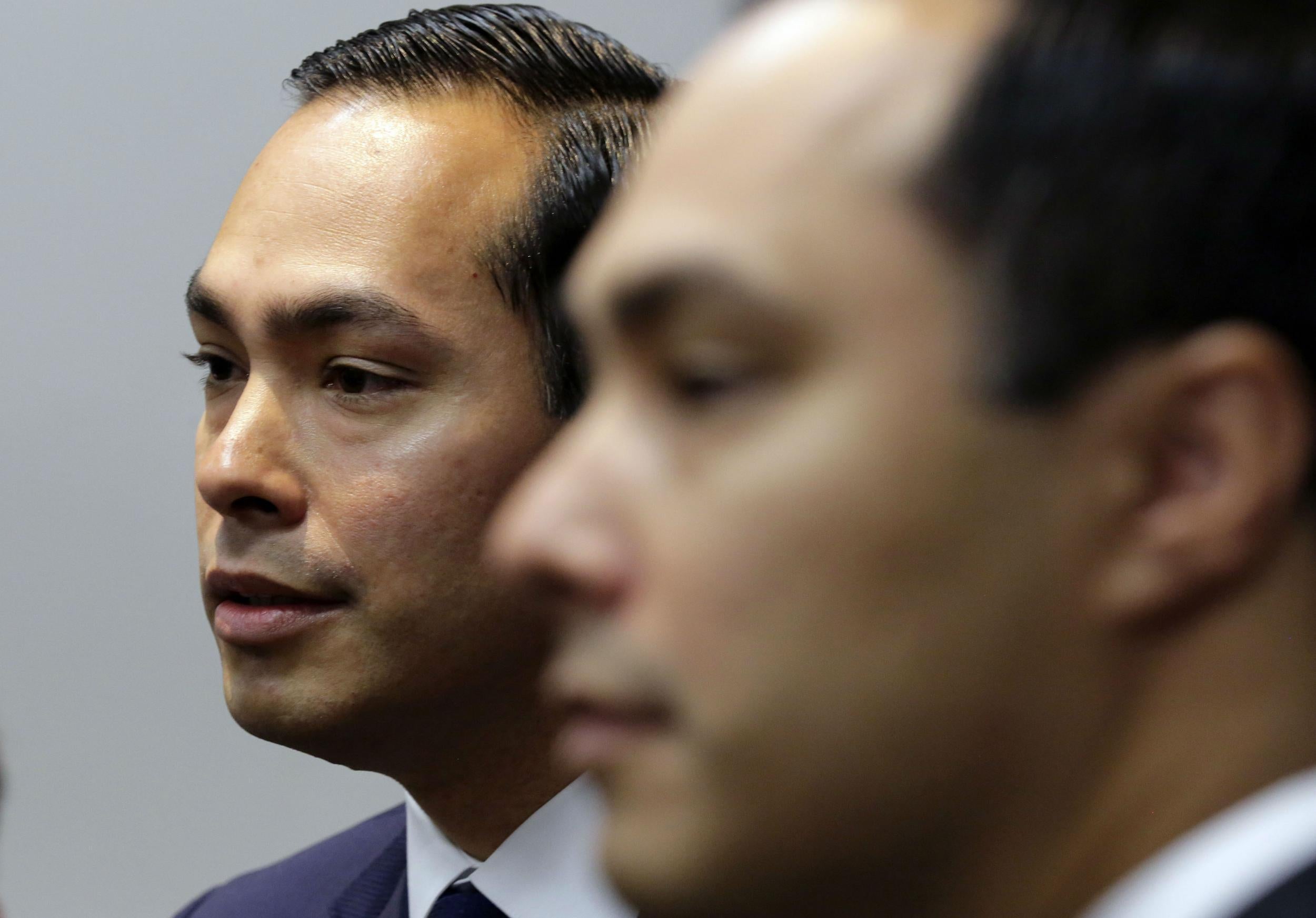 Julian Castro with his twin brother, Congressman Joaquin Castro