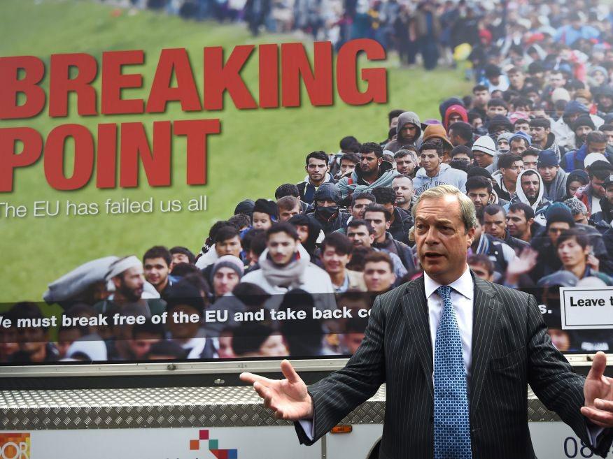 Nigel Farage has put immigration at the heart of his Leave campaigning