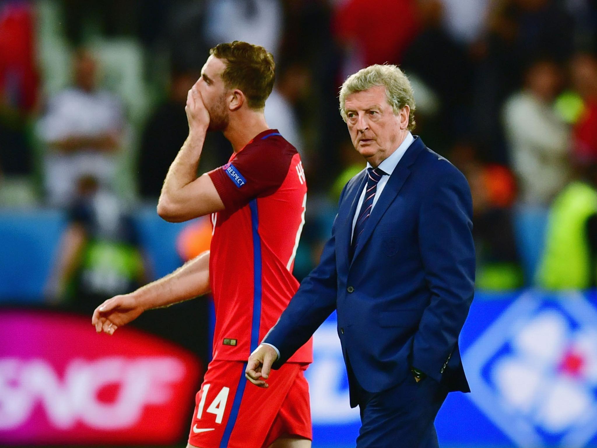 Hodgson saw his side drop to second place in Group B behind Wales