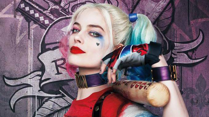 Margot Robbie as the Joker's accomplice Harley Quinn