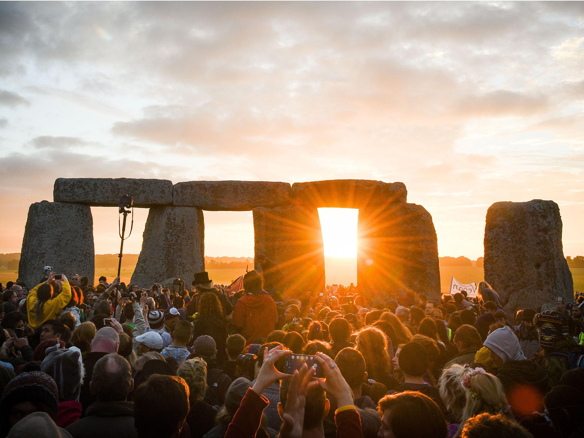 This year’s summer solstice celebrations at Stonehenge