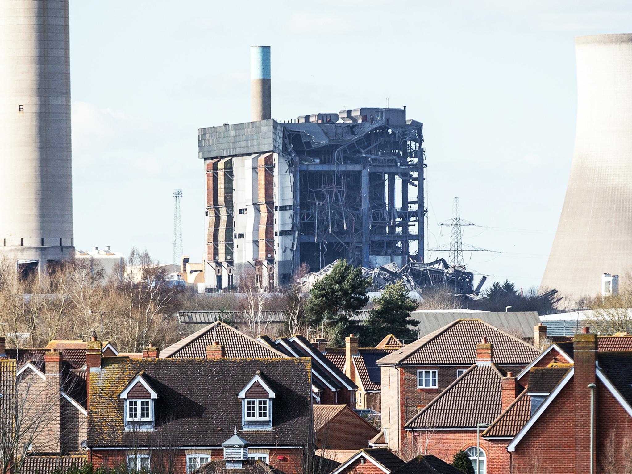 The discovery of the body comes six months after the partial collapse of the boiler house on the site