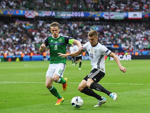 Steven Davis performed better after the break (Getty)