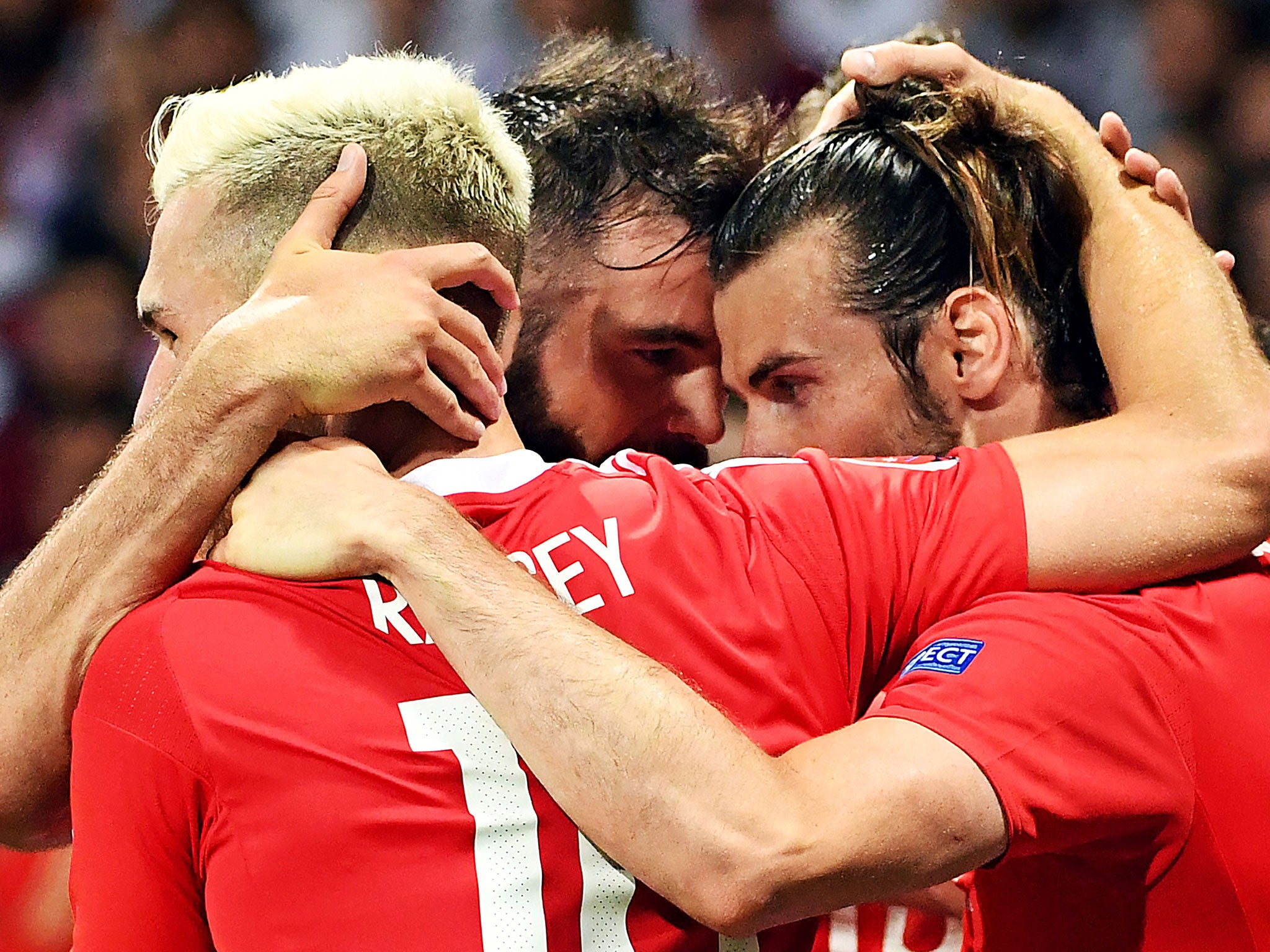 The Welsh players are in it together